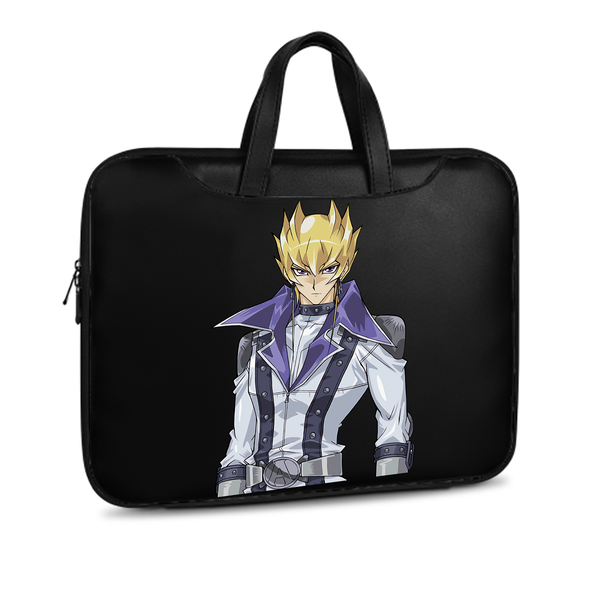 （画像用） 遊☆戯☆王 Yu-Gi-Oh! レザーラップトップバッグ　ノートパソコンケース