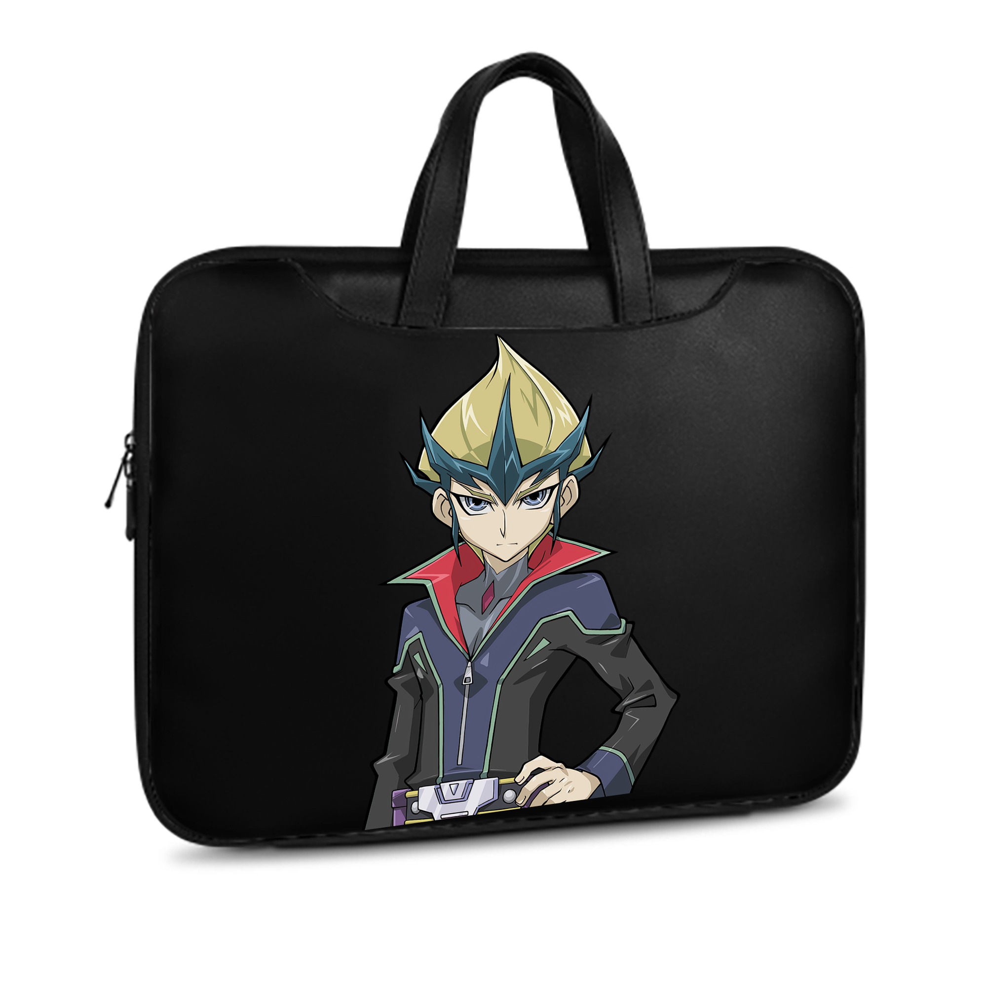 （画像用） 遊☆戯☆王 Yu-Gi-Oh! レザーラップトップバッグ　ノートパソコンケース
