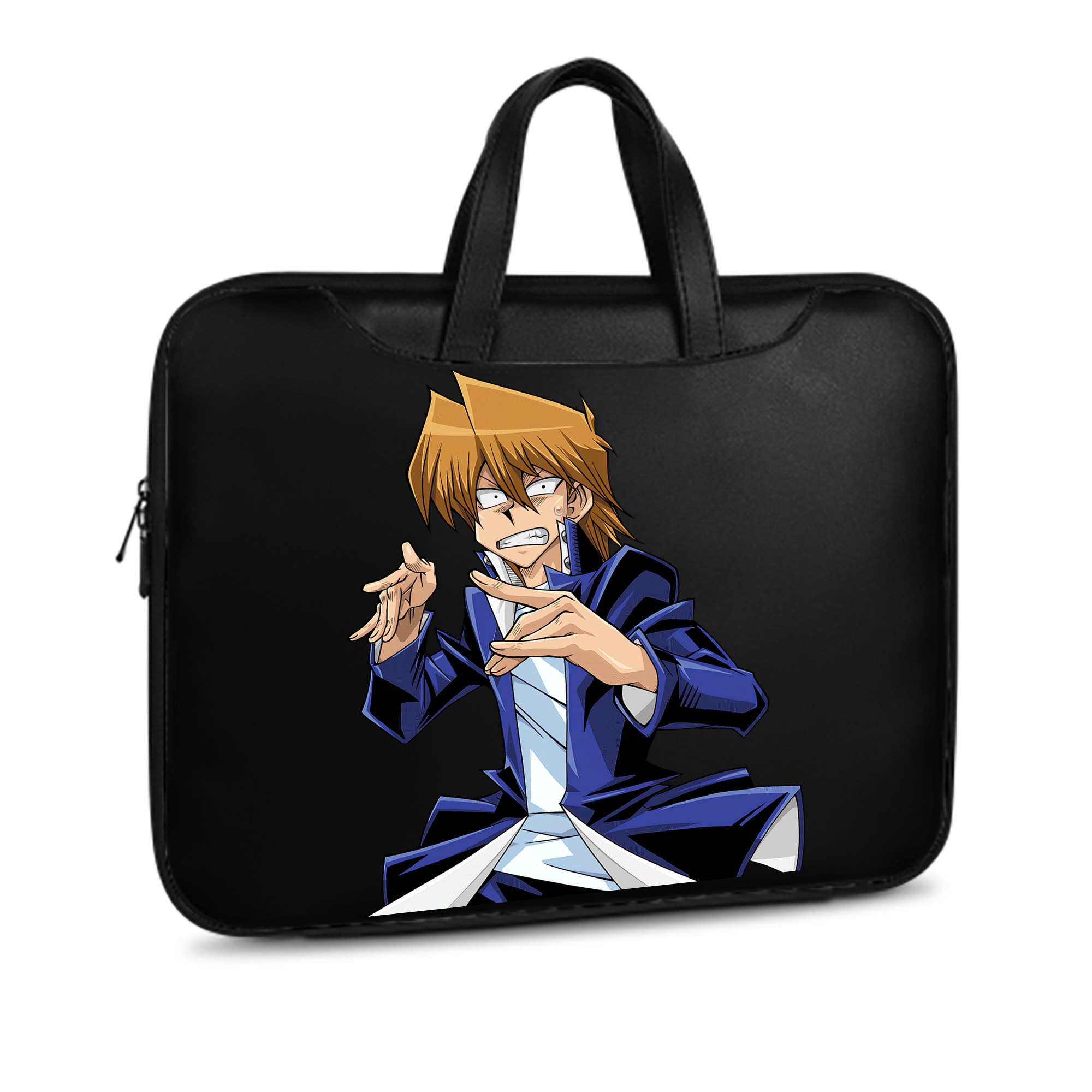 （画像用） 遊☆戯☆王 Yu-Gi-Oh! レザーラップトップバッグ　ノートパソコンケース