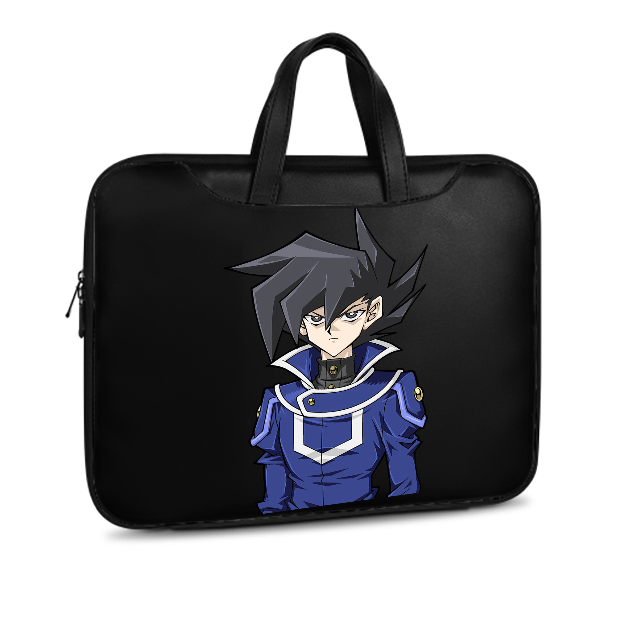 （画像用） 遊☆戯☆王 Yu-Gi-Oh! レザーラップトップバッグ　ノートパソコンケース