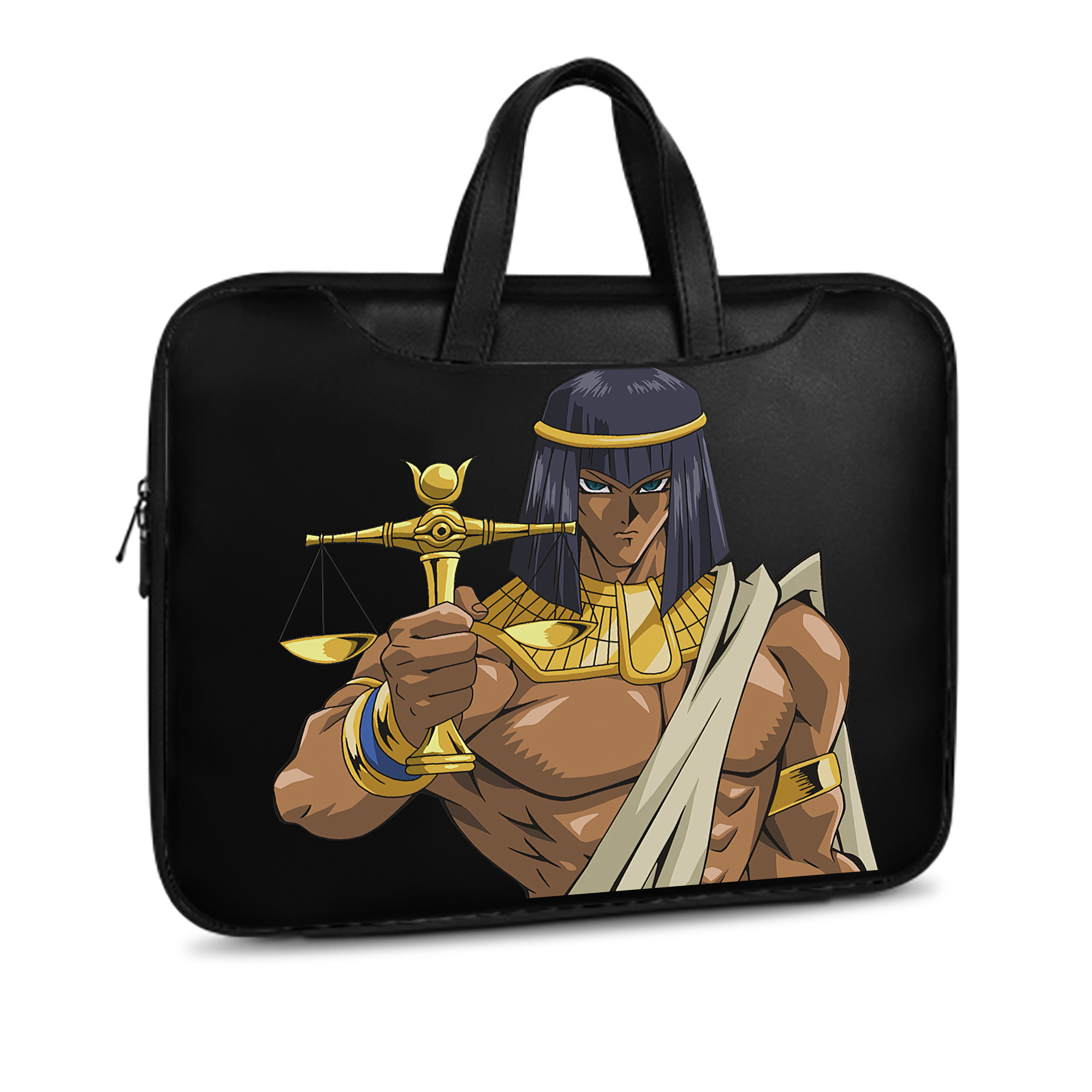 （画像用） 遊☆戯☆王 Yu-Gi-Oh! レザーラップトップバッグ　ノートパソコンケース
