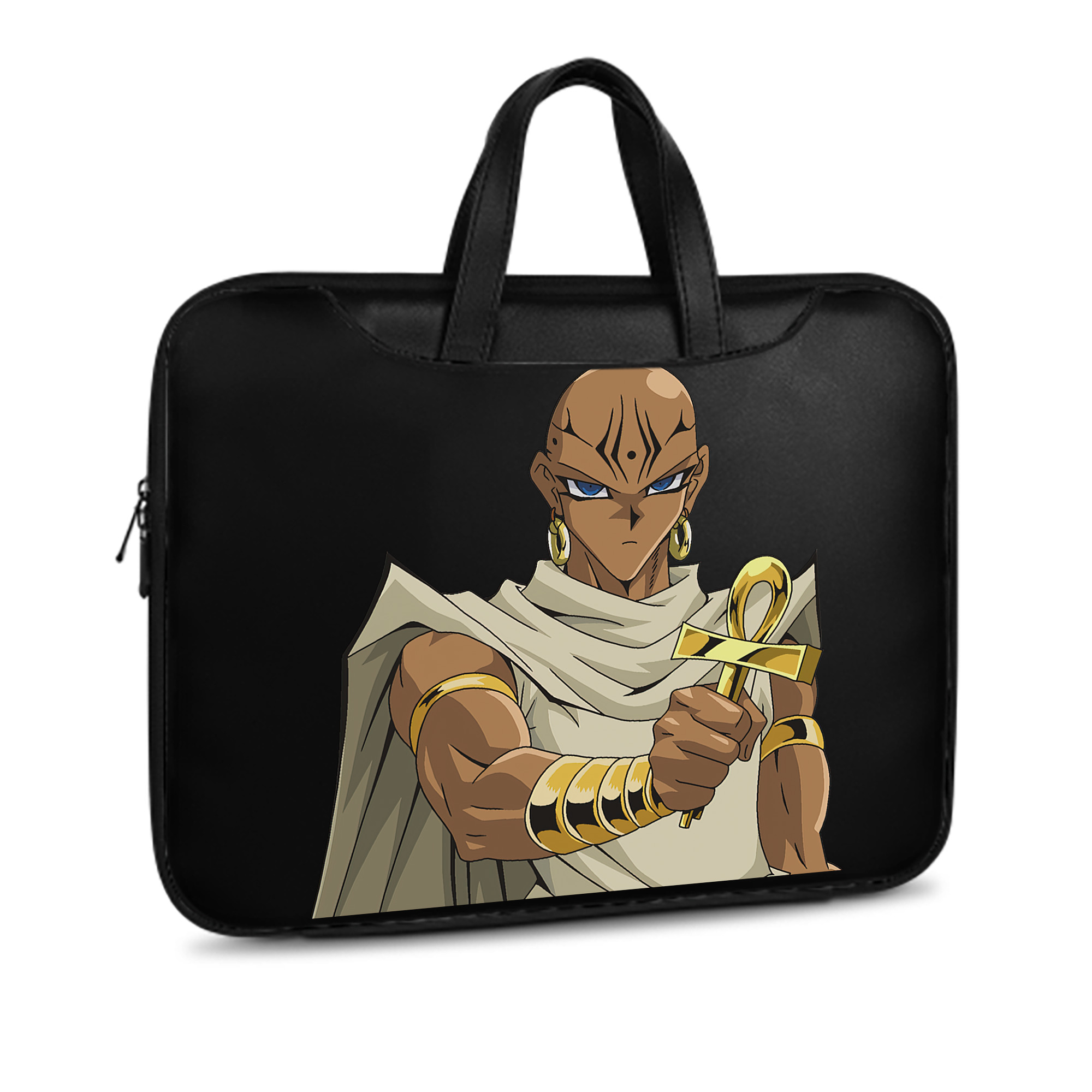 （画像用） 遊☆戯☆王 Yu-Gi-Oh! レザーラップトップバッグ　ノートパソコンケース