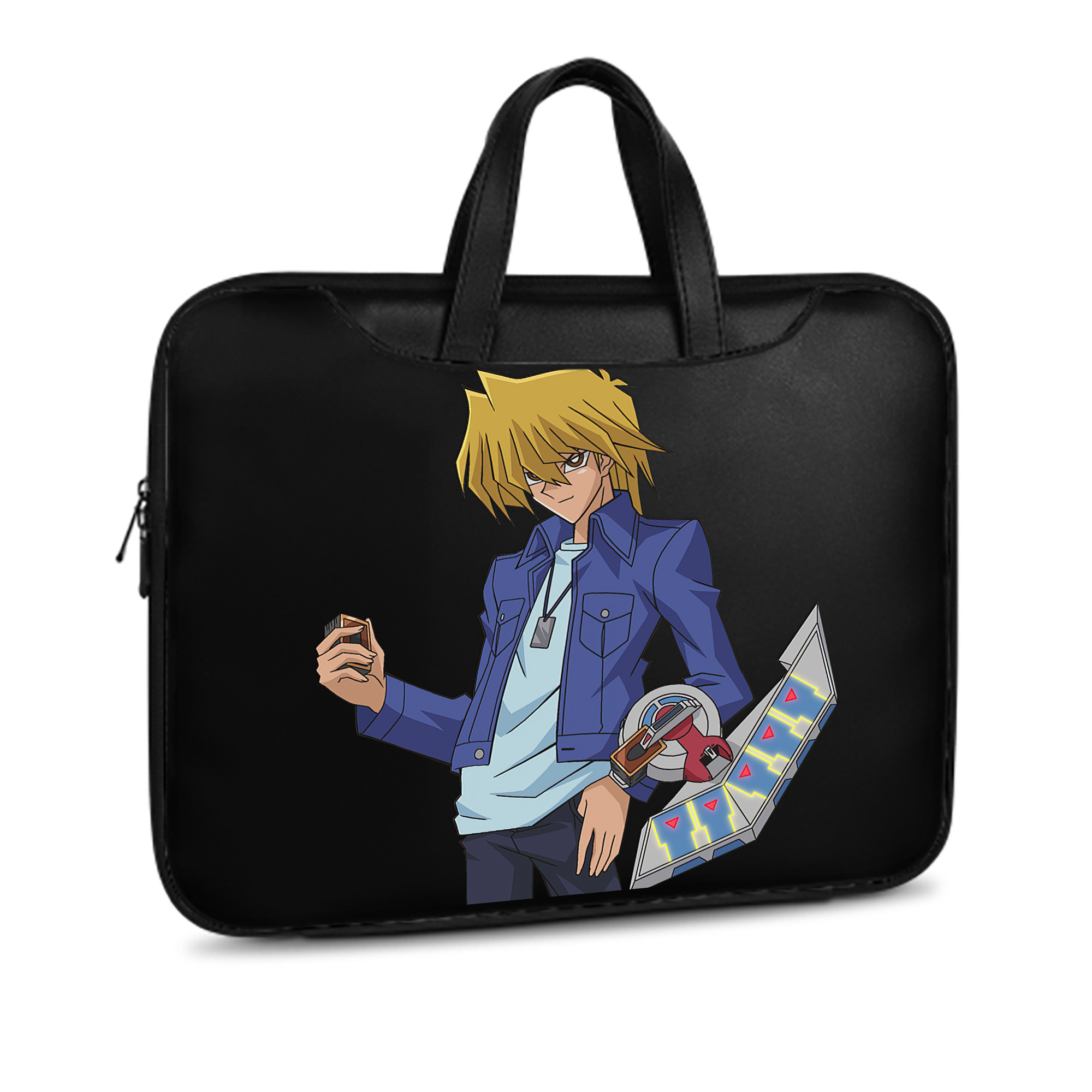 （画像用） 遊☆戯☆王 Yu-Gi-Oh! レザーラップトップバッグ　ノートパソコンケース