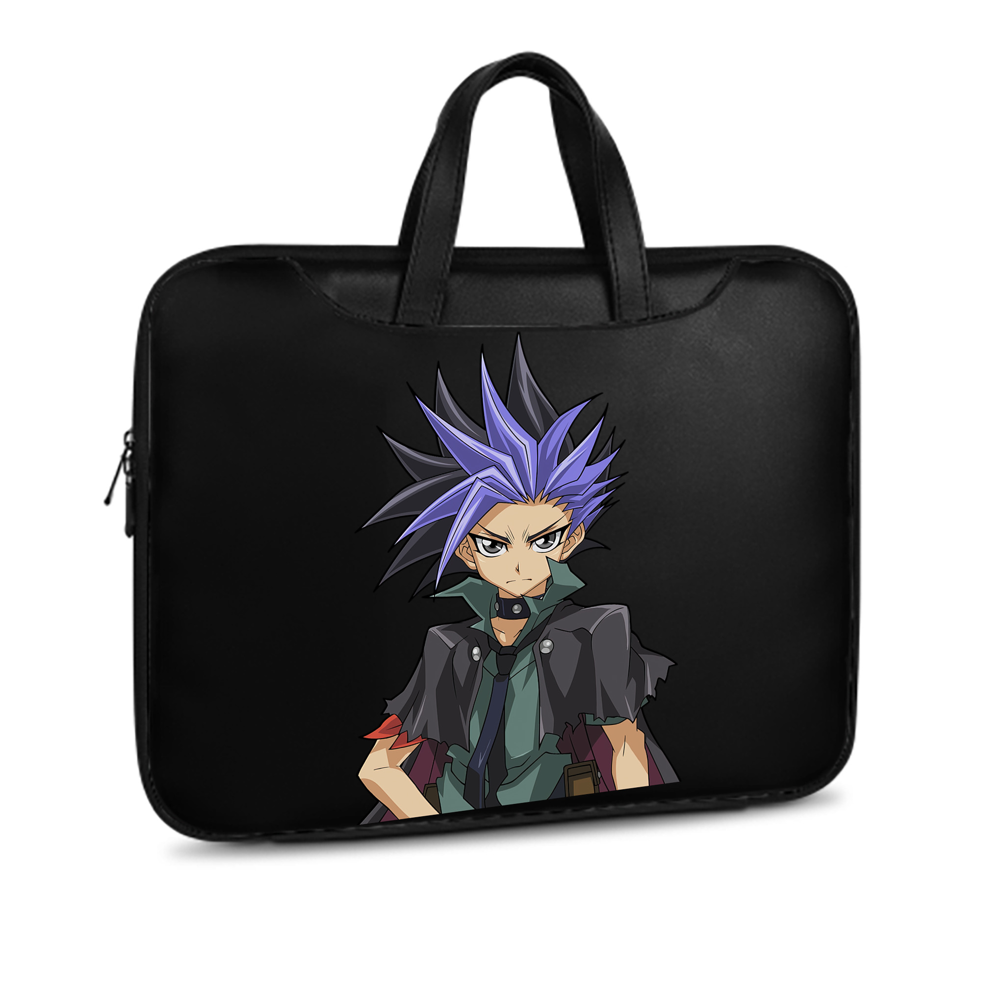 （画像用） 遊☆戯☆王 Yu-Gi-Oh! レザーラップトップバッグ　ノートパソコンケース