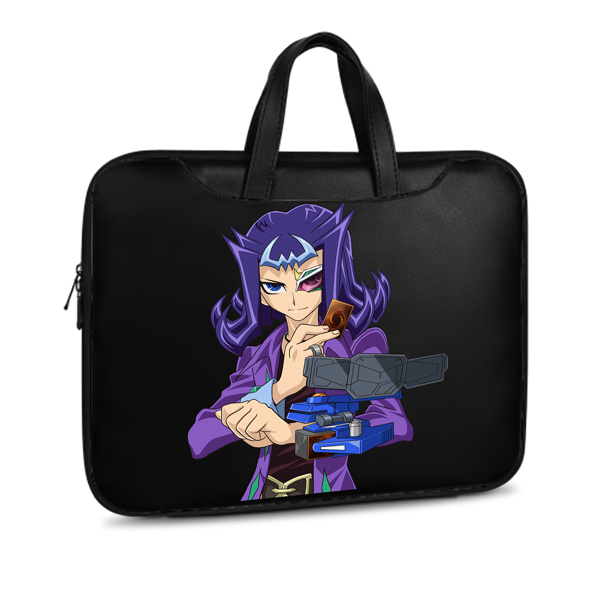 （画像用） 遊☆戯☆王 Yu-Gi-Oh! レザーラップトップバッグ　ノートパソコンケース