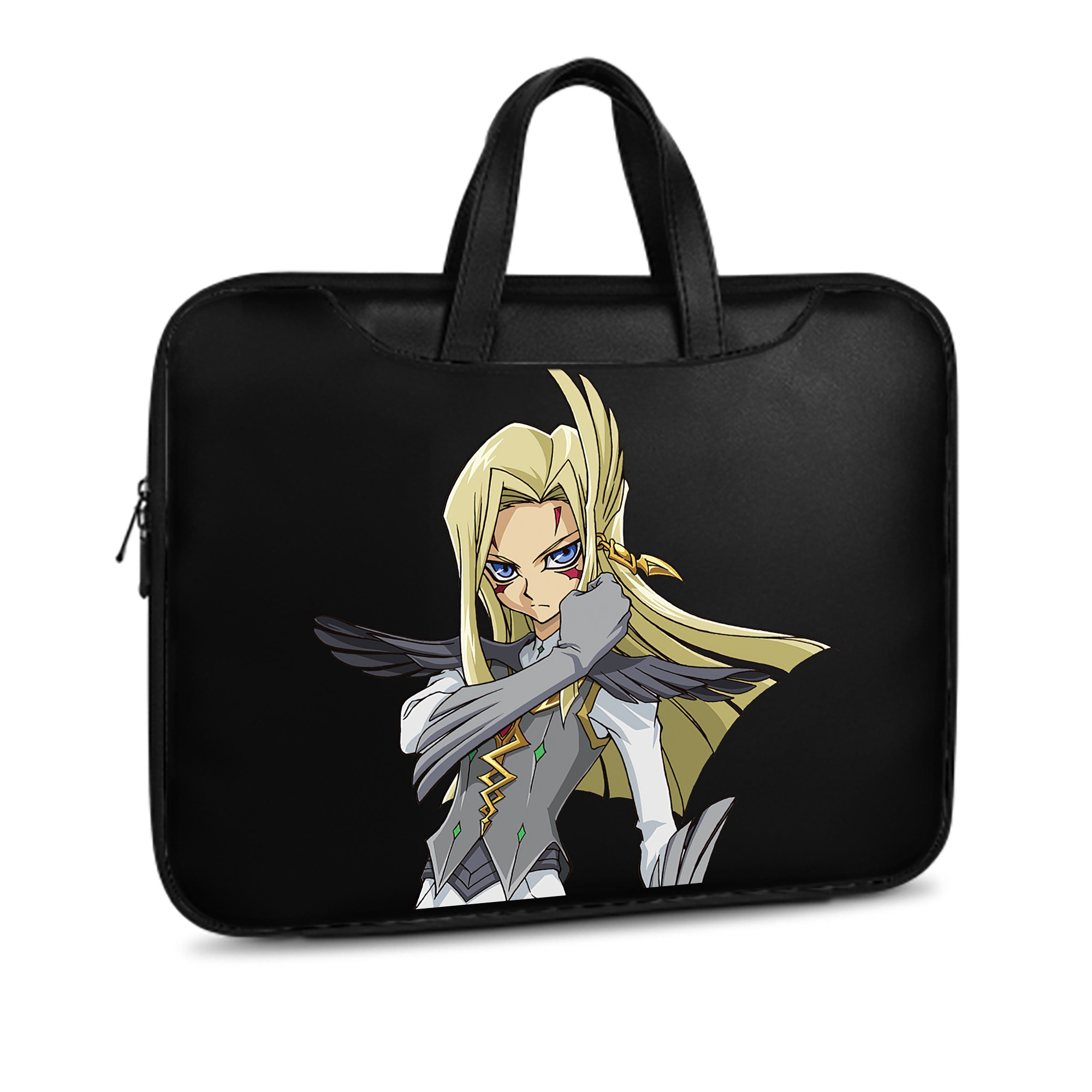 （画像用） 遊☆戯☆王 Yu-Gi-Oh! レザーラップトップバッグ　ノートパソコンケース