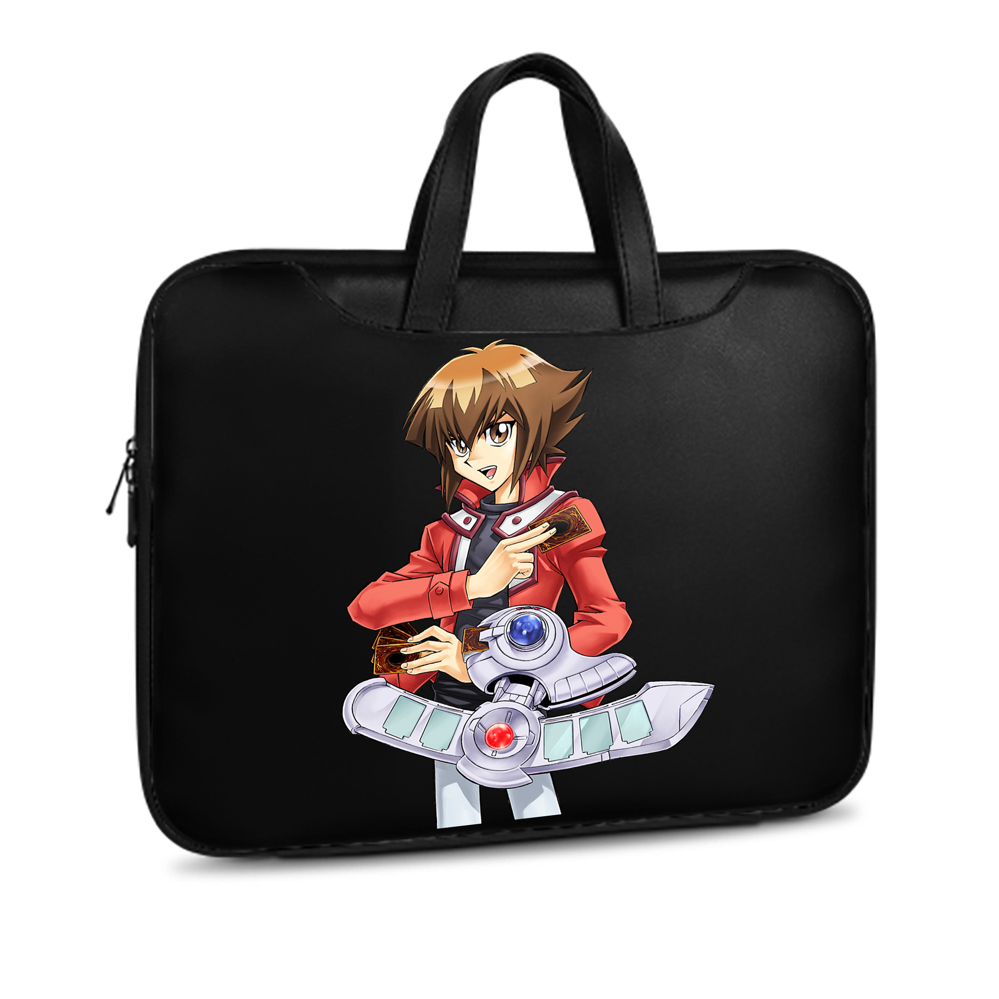 （画像用） 遊☆戯☆王 Yu-Gi-Oh! レザーラップトップバッグ　ノートパソコンケース