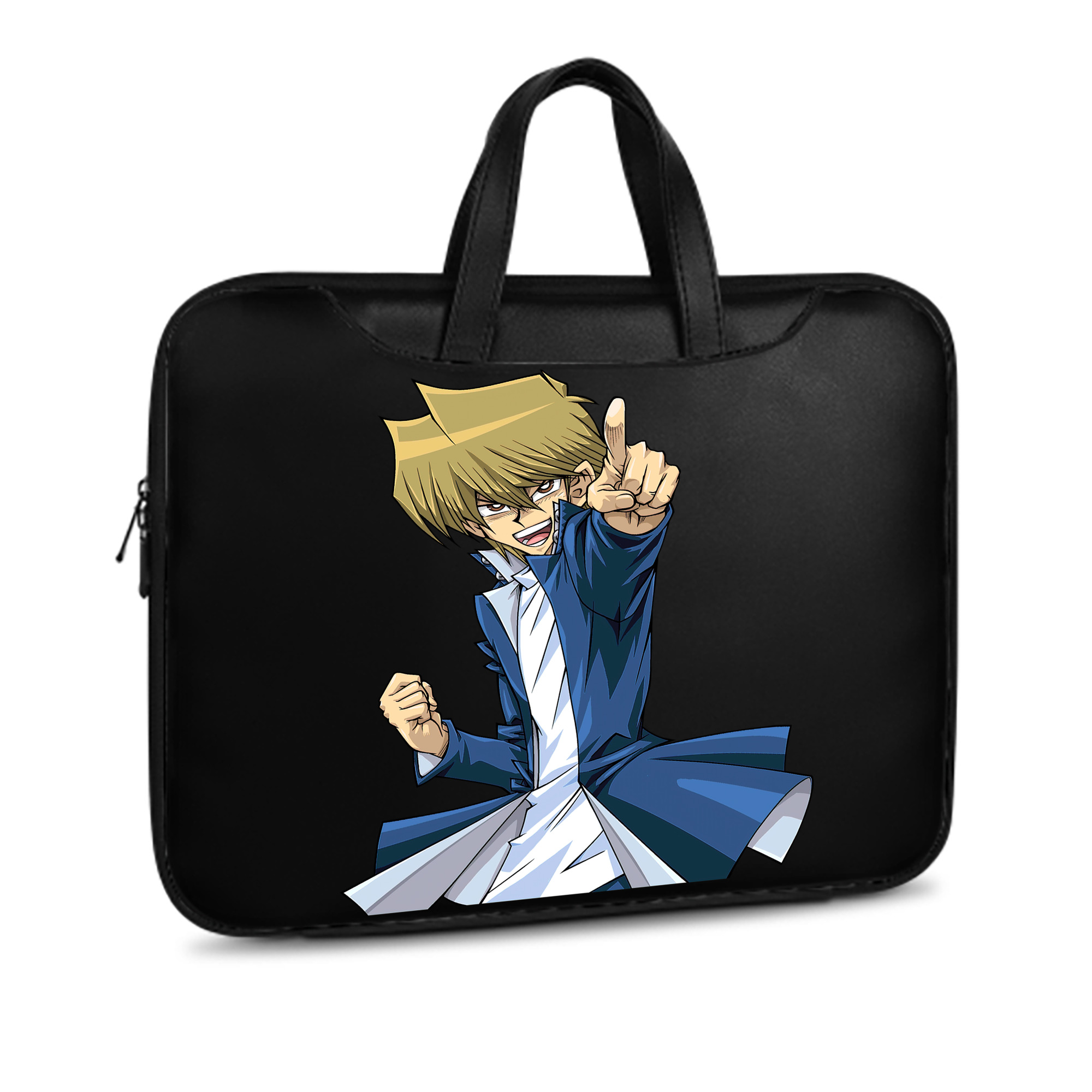 （画像用） 遊☆戯☆王 Yu-Gi-Oh! レザーラップトップバッグ　ノートパソコンケース