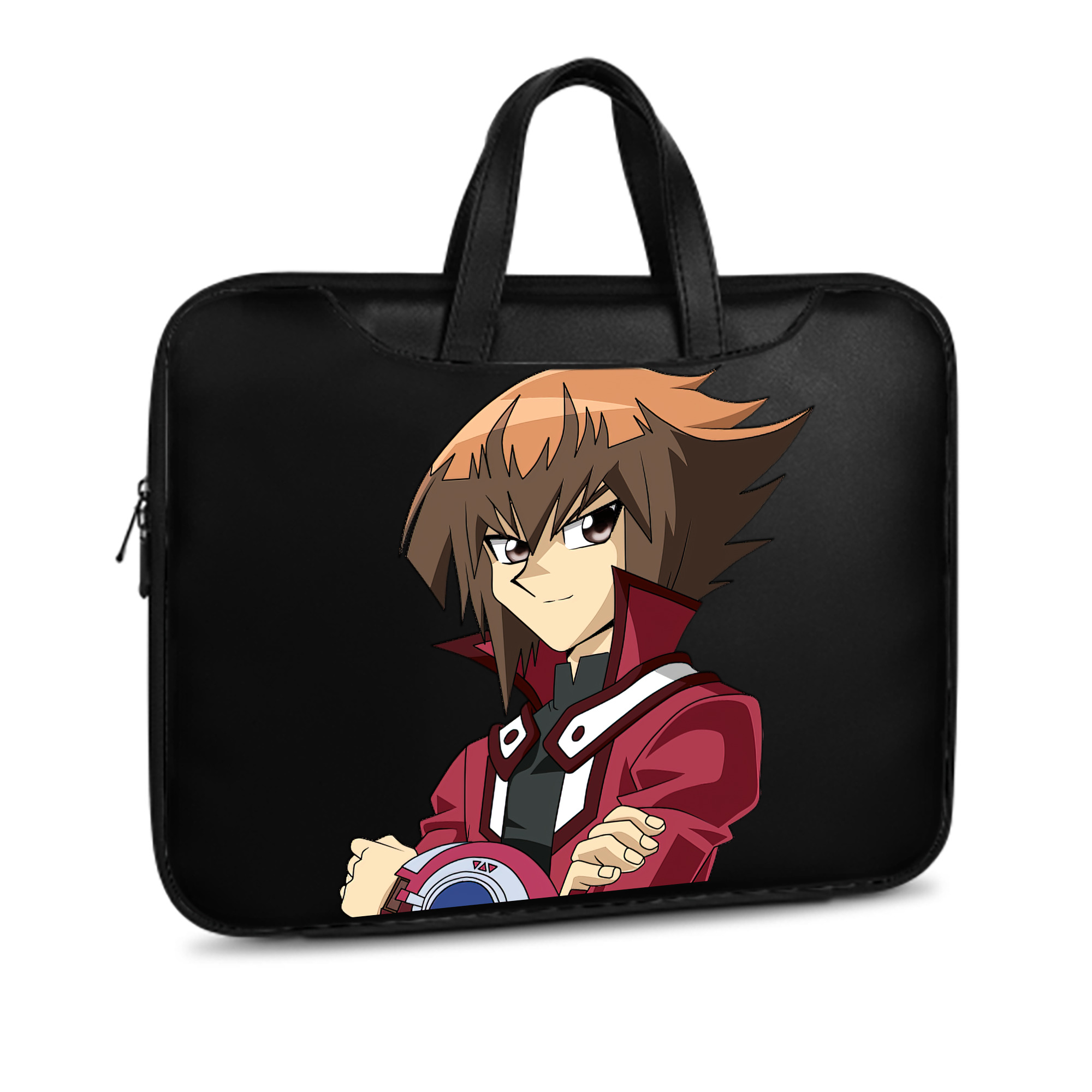 （画像用） 遊☆戯☆王 Yu-Gi-Oh! レザーラップトップバッグ　ノートパソコンケース