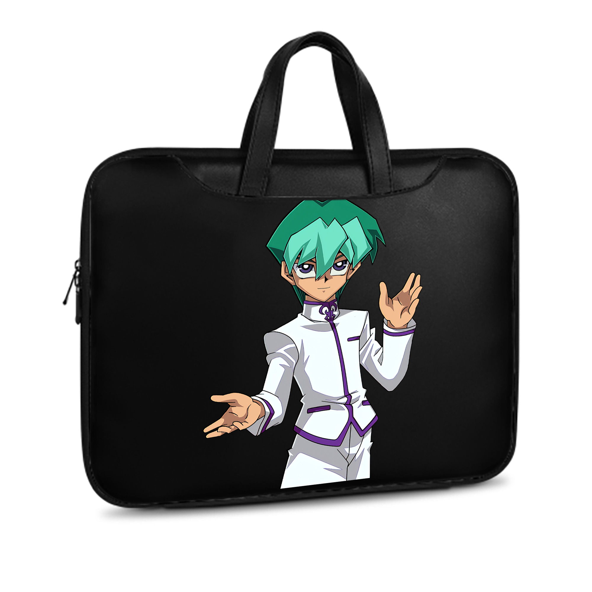 （画像用） 遊☆戯☆王 Yu-Gi-Oh! レザーラップトップバッグ　ノートパソコンケース