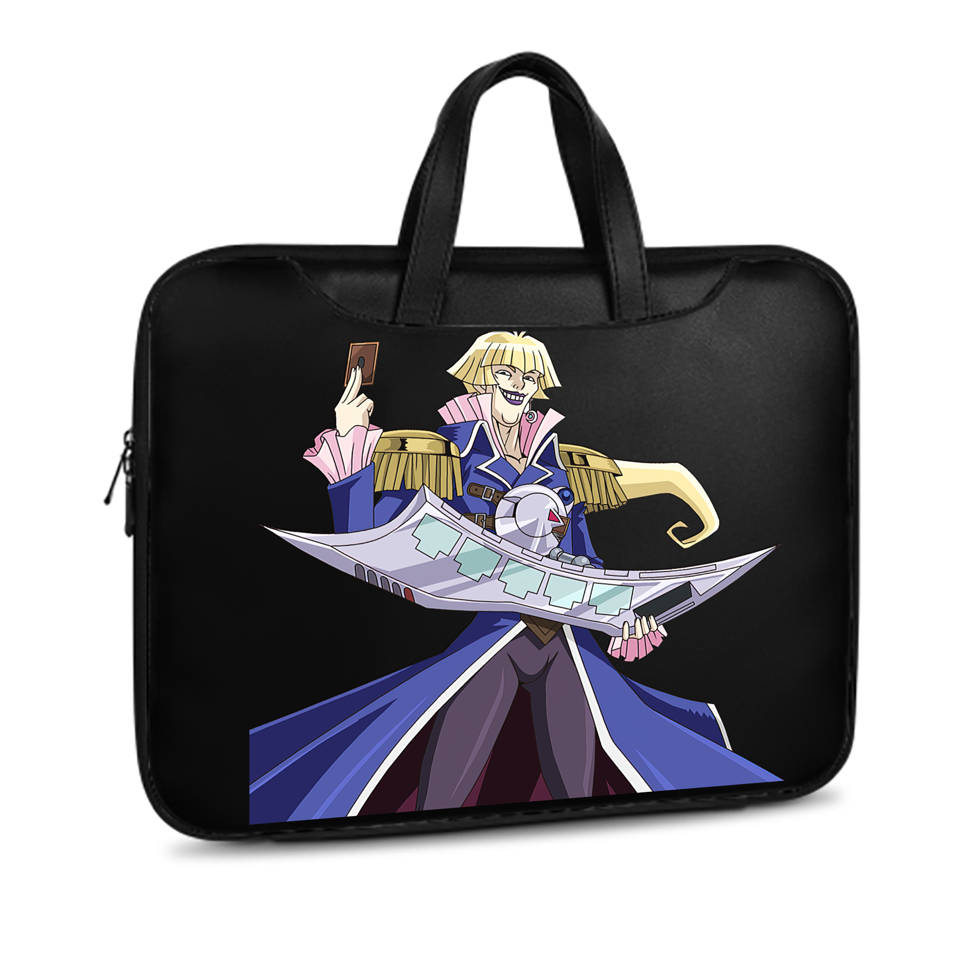 （画像用） 遊☆戯☆王 Yu-Gi-Oh! レザーラップトップバッグ　ノートパソコンケース