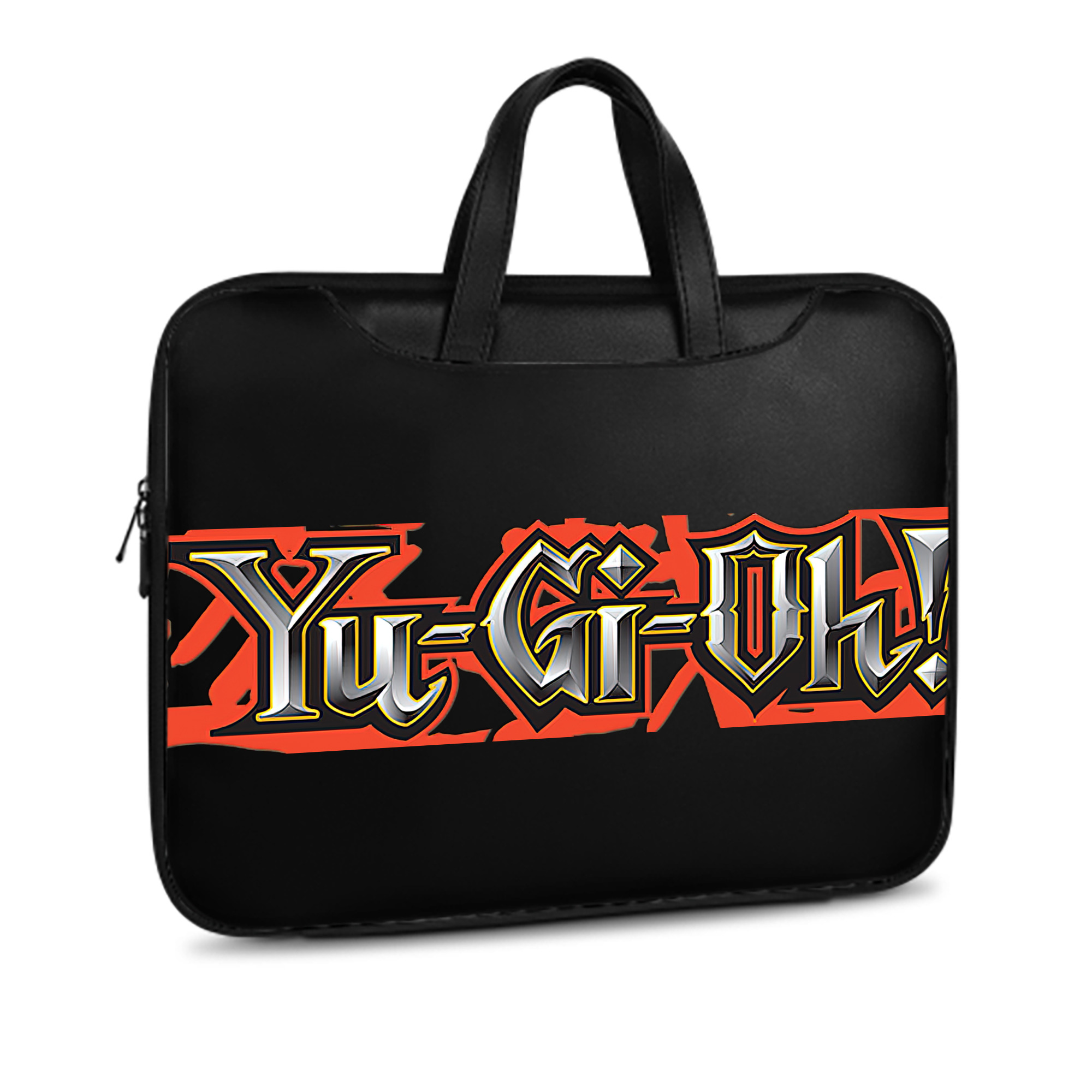 （画像用） 遊☆戯☆王 Yu-Gi-Oh! レザーラップトップバッグ　ノートパソコンケース