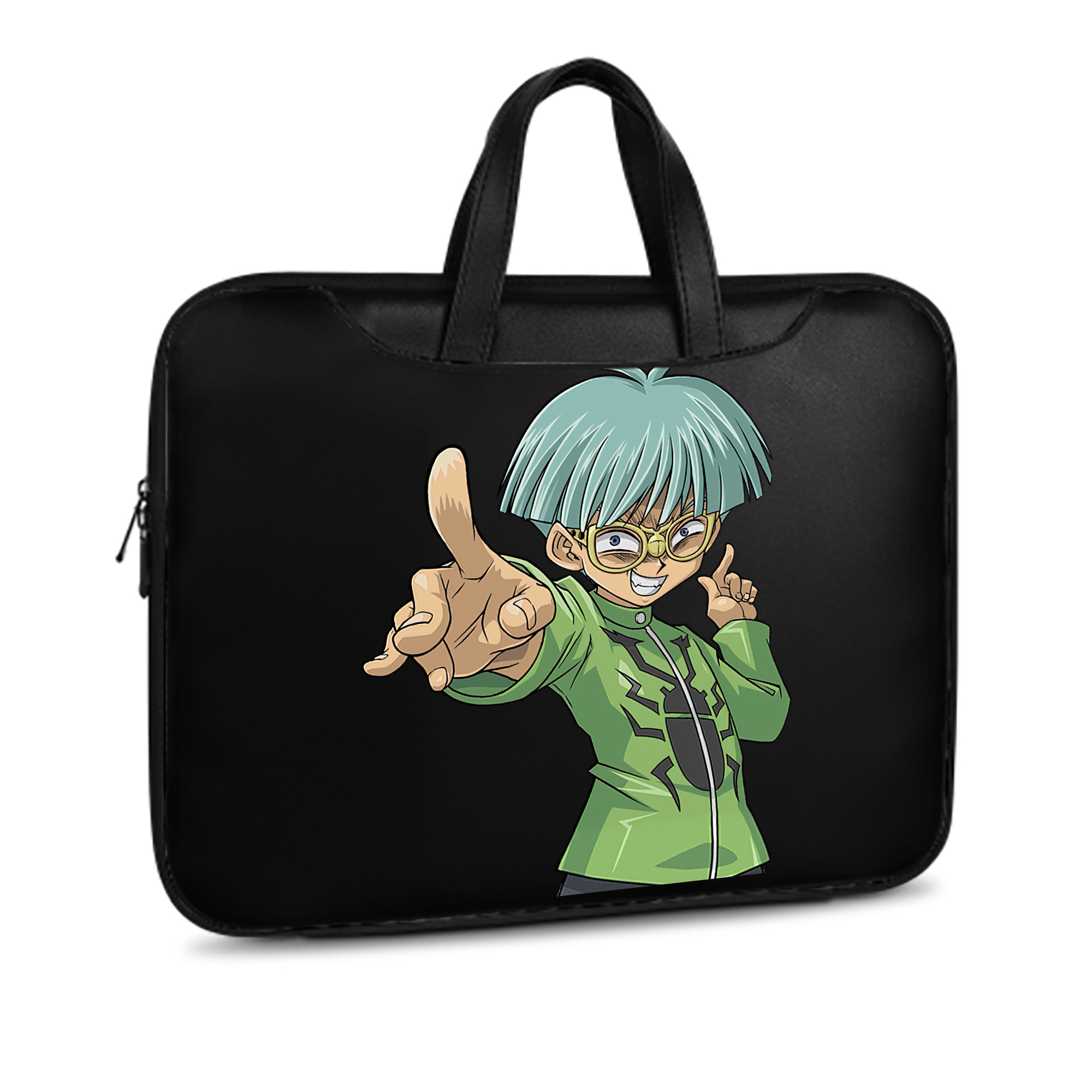 （画像用） 遊☆戯☆王 Yu-Gi-Oh! レザーラップトップバッグ　ノートパソコンケース
