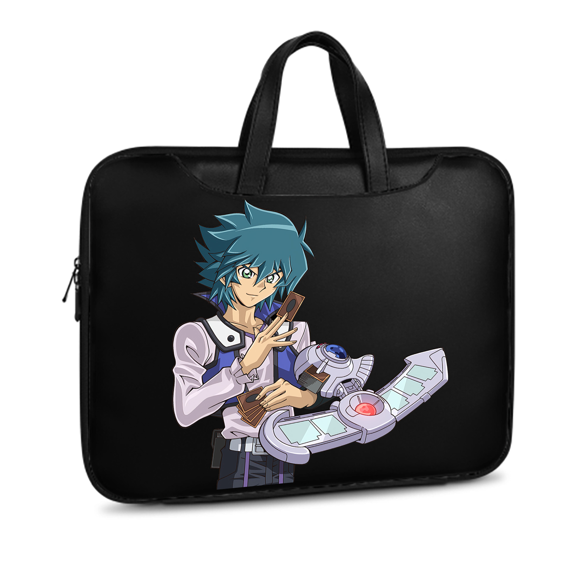 （画像用） 遊☆戯☆王 Yu-Gi-Oh! レザーラップトップバッグ　ノートパソコンケース