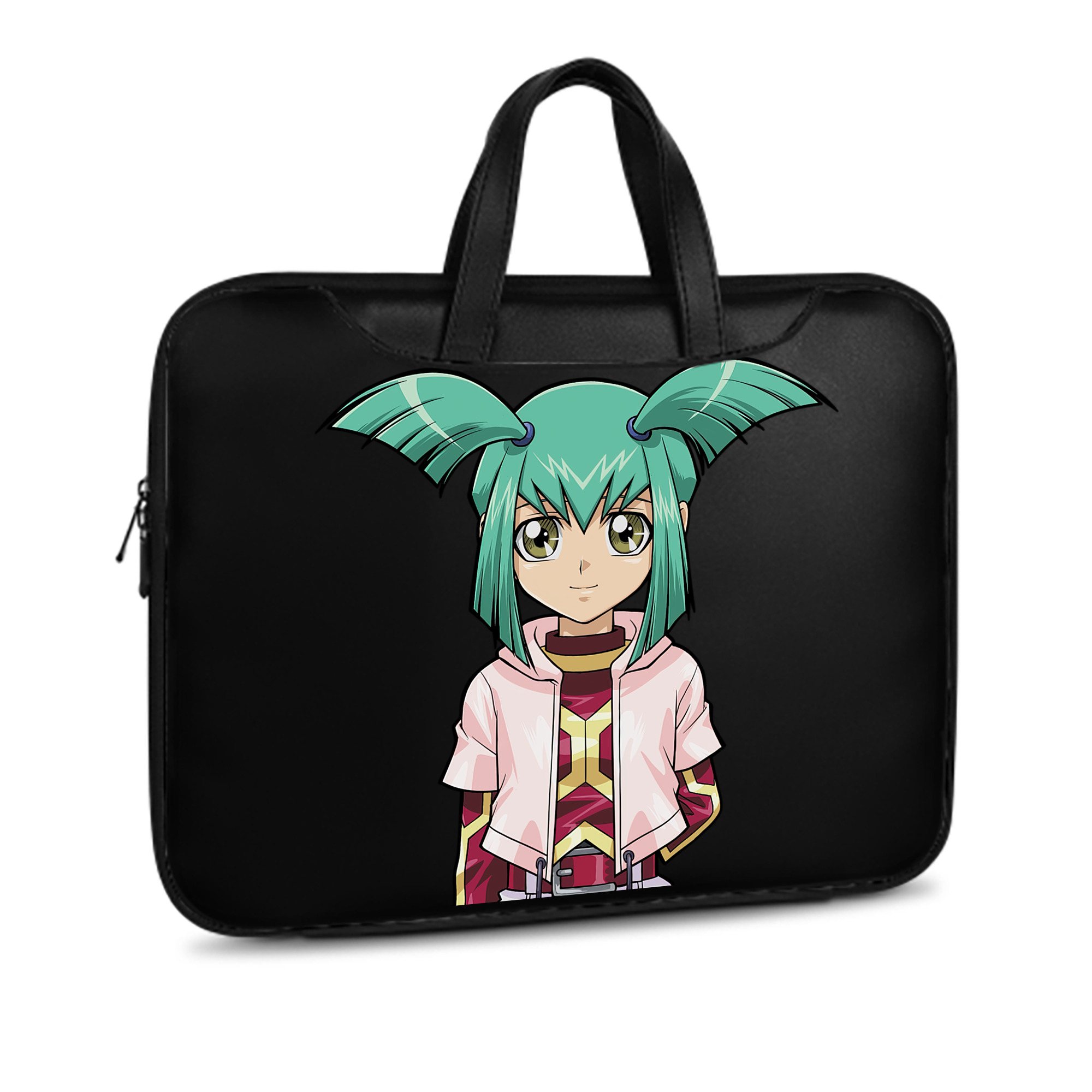 （画像用） 遊☆戯☆王 Yu-Gi-Oh! レザーラップトップバッグ　ノートパソコンケース