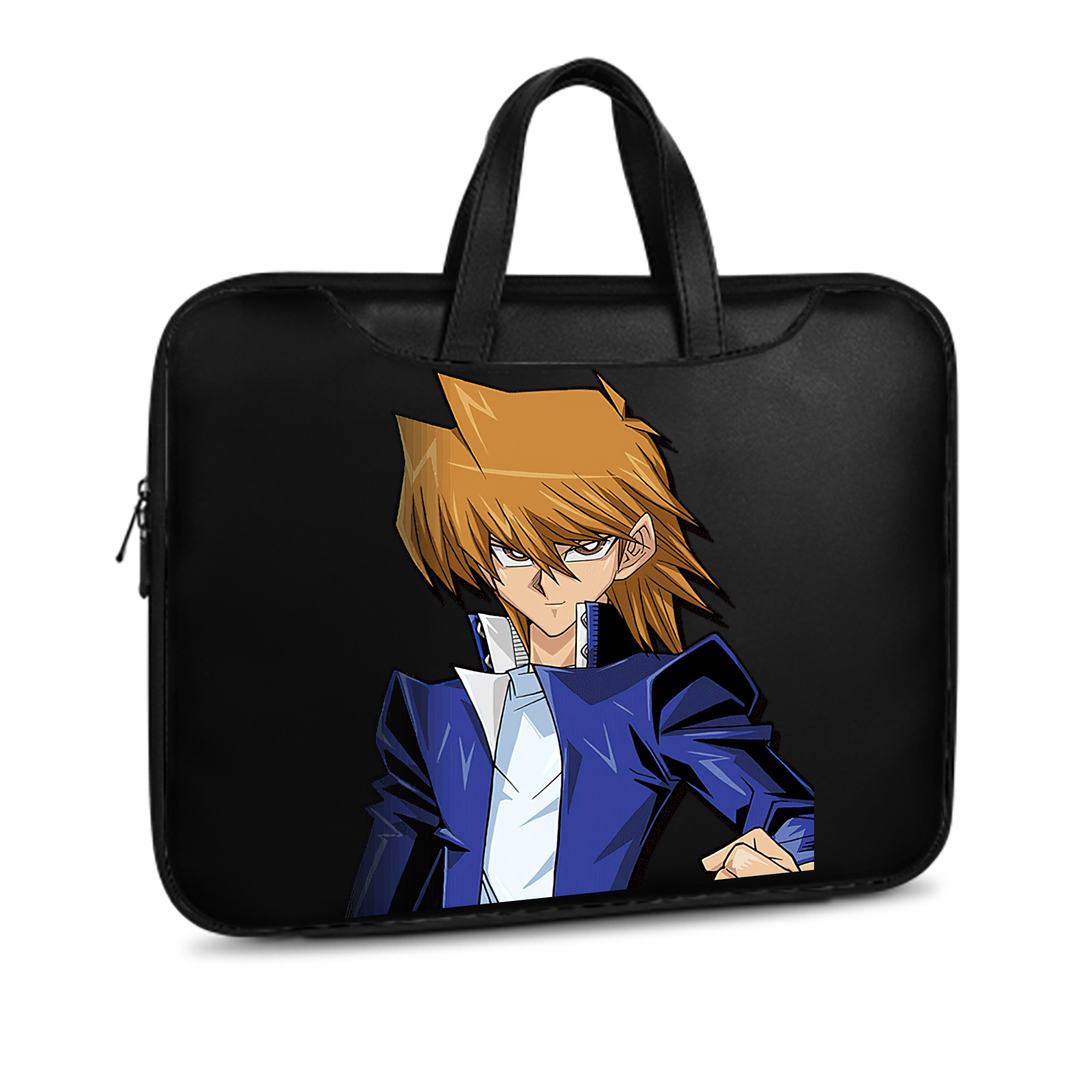 （画像用） 遊☆戯☆王 Yu-Gi-Oh! レザーラップトップバッグ　ノートパソコンケース