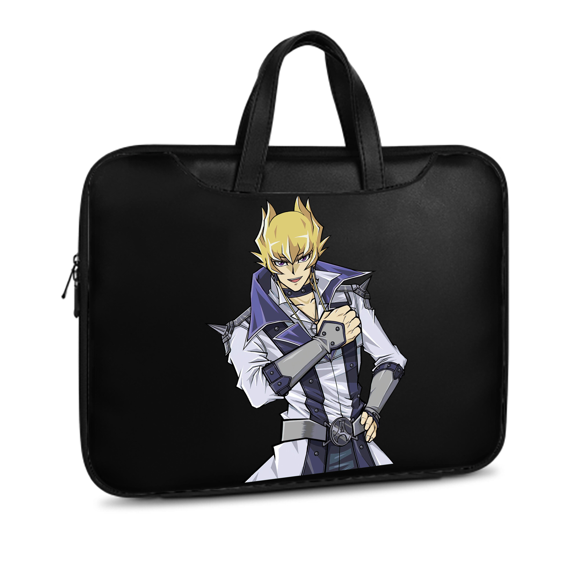 （画像用） 遊☆戯☆王 Yu-Gi-Oh! レザーラップトップバッグ　ノートパソコンケース