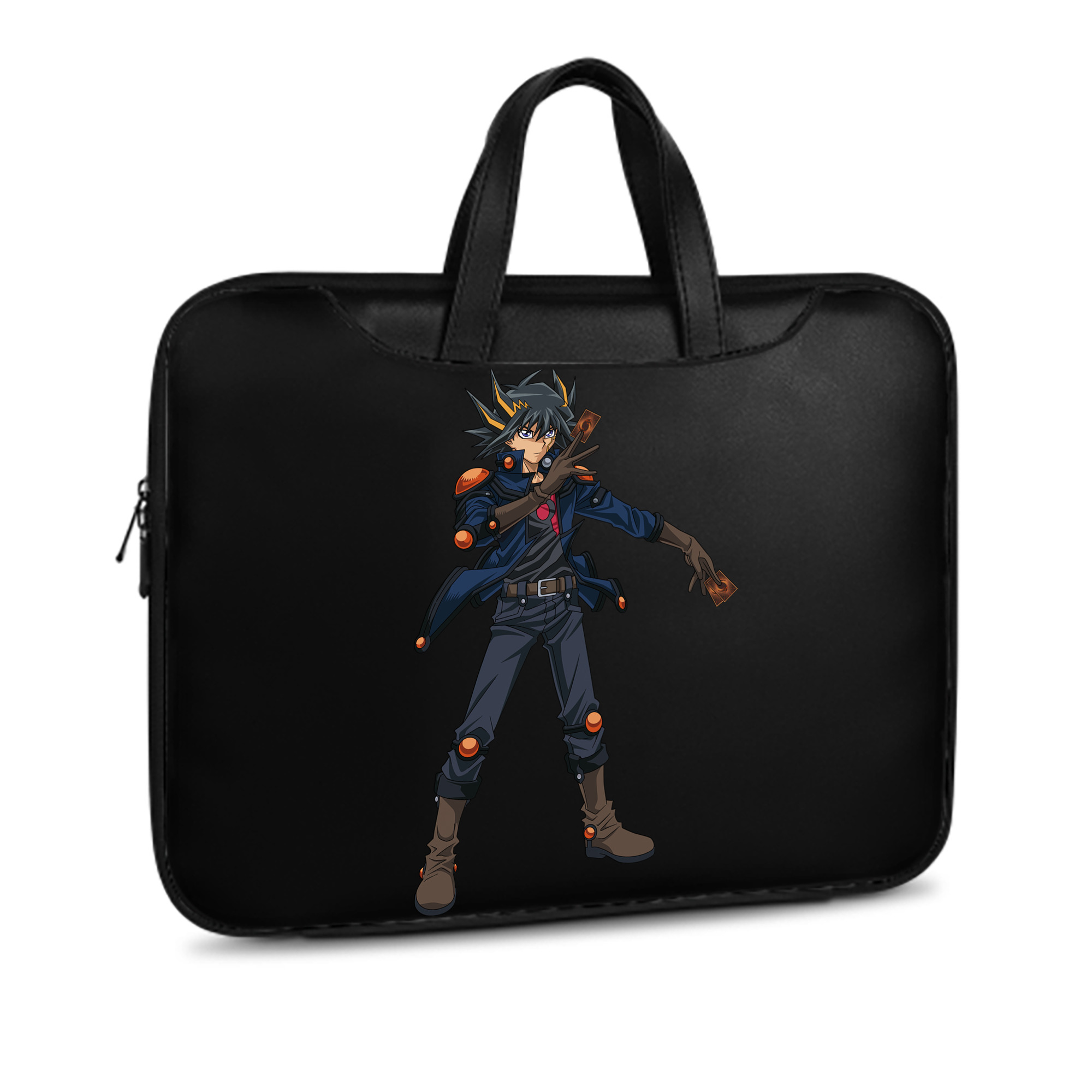 （画像用） 遊☆戯☆王 Yu-Gi-Oh! レザーラップトップバッグ　ノートパソコンケース
