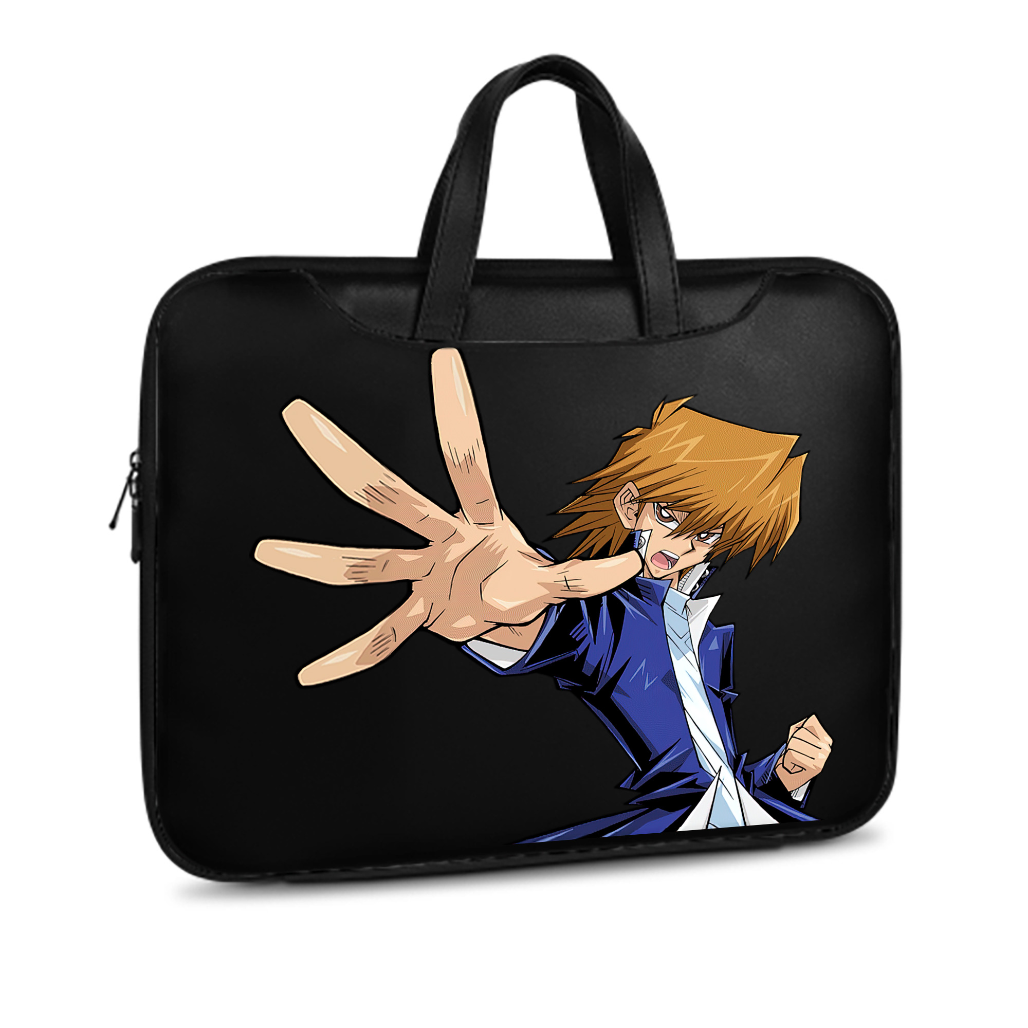 （画像用） 遊☆戯☆王 Yu-Gi-Oh! レザーラップトップバッグ　ノートパソコンケース