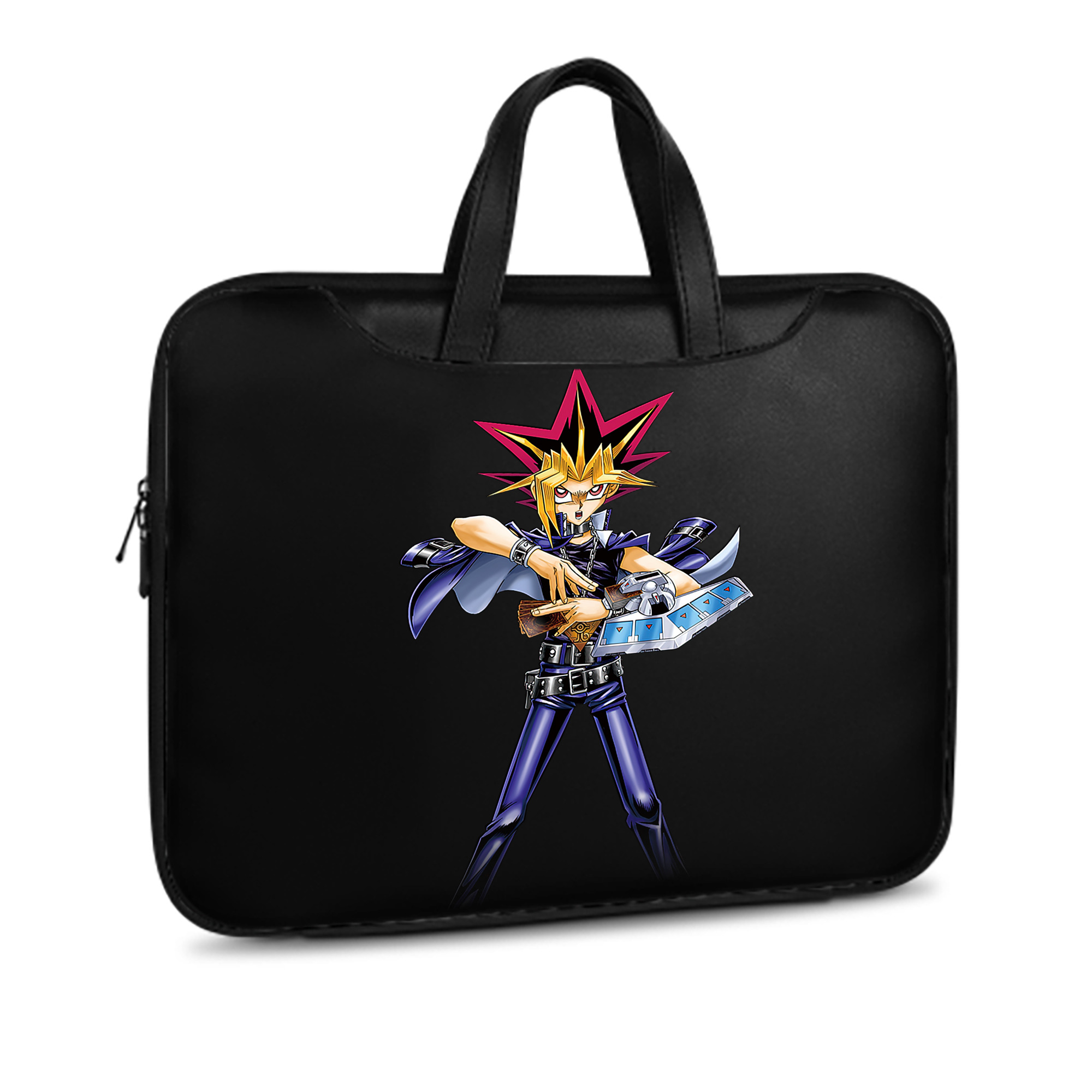 （画像用） 遊☆戯☆王 Yu-Gi-Oh! レザーラップトップバッグ　ノートパソコンケース