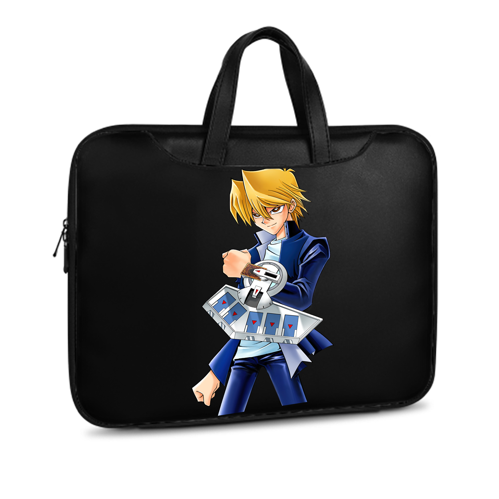 （画像用） 遊☆戯☆王 Yu-Gi-Oh! レザーラップトップバッグ　ノートパソコンケース