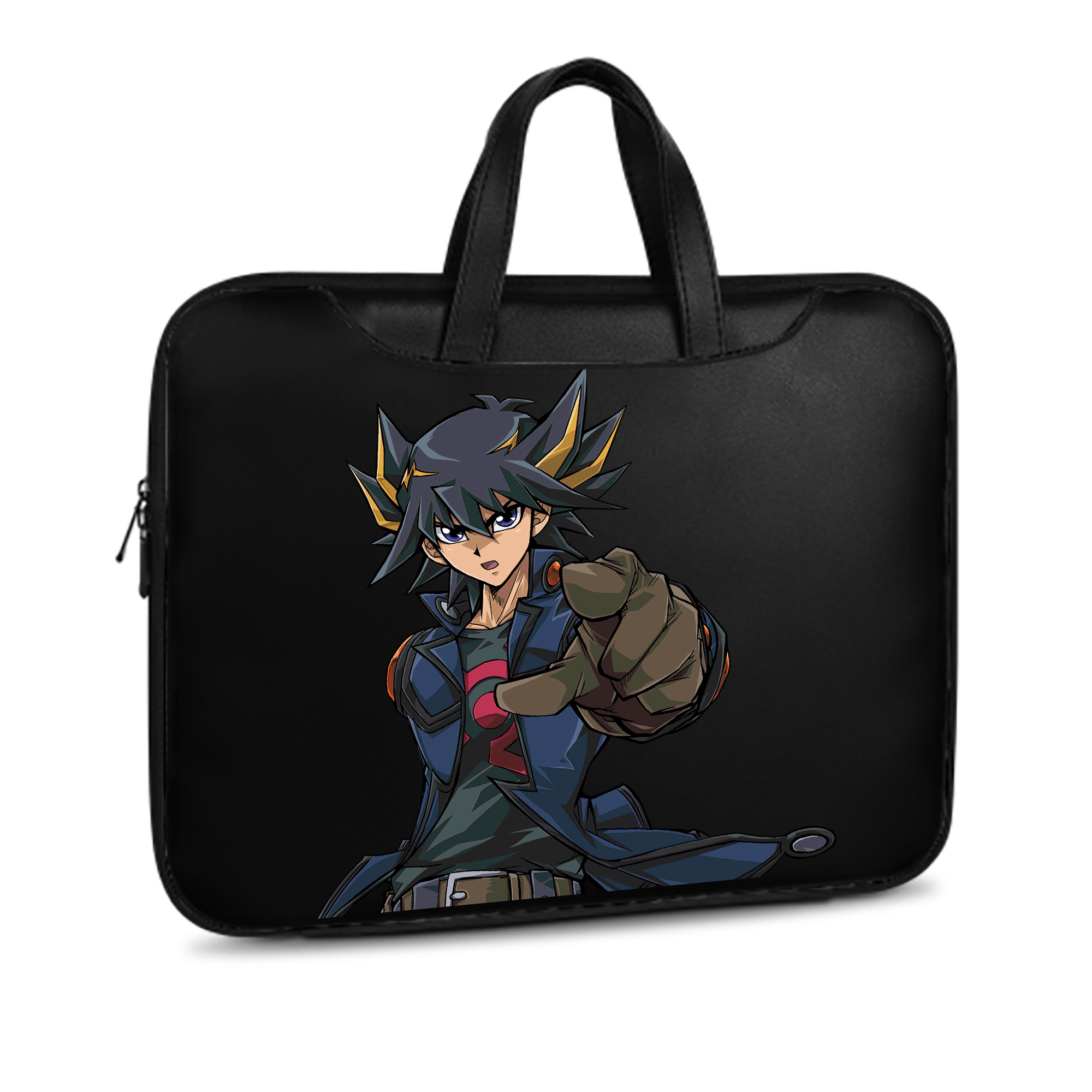 （画像用） 遊☆戯☆王 Yu-Gi-Oh! レザーラップトップバッグ　ノートパソコンケース