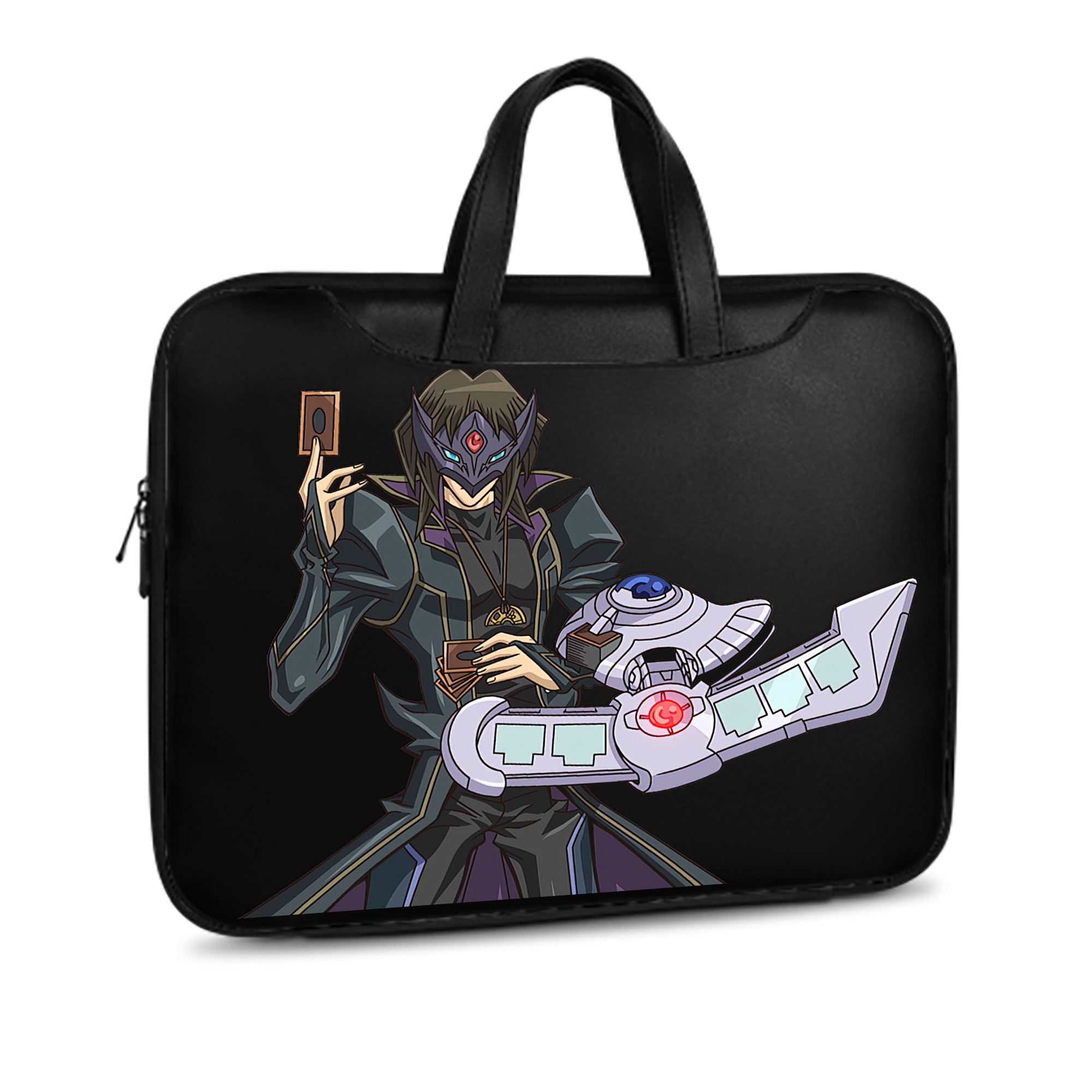（画像用） 遊☆戯☆王 Yu-Gi-Oh! レザーラップトップバッグ　ノートパソコンケース