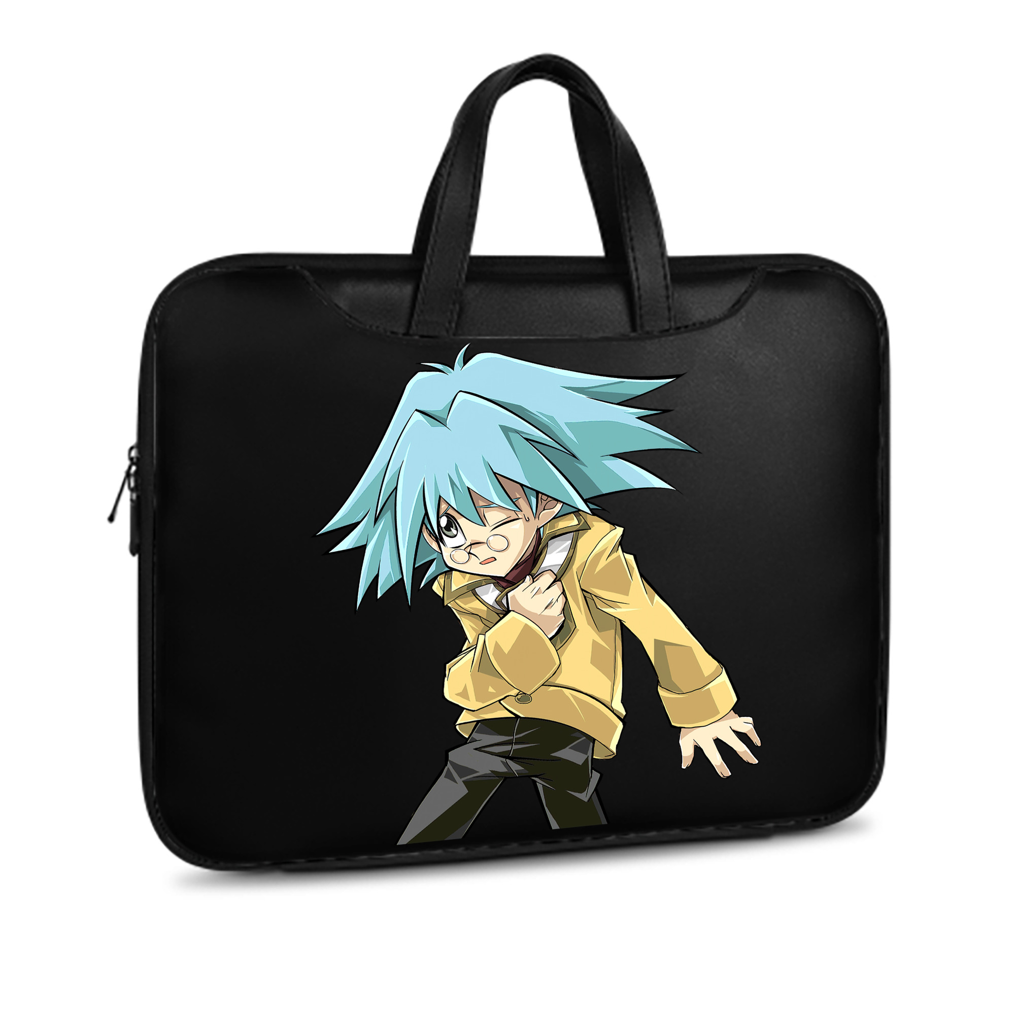 （画像用） 遊☆戯☆王 Yu-Gi-Oh! レザーラップトップバッグ　ノートパソコンケース