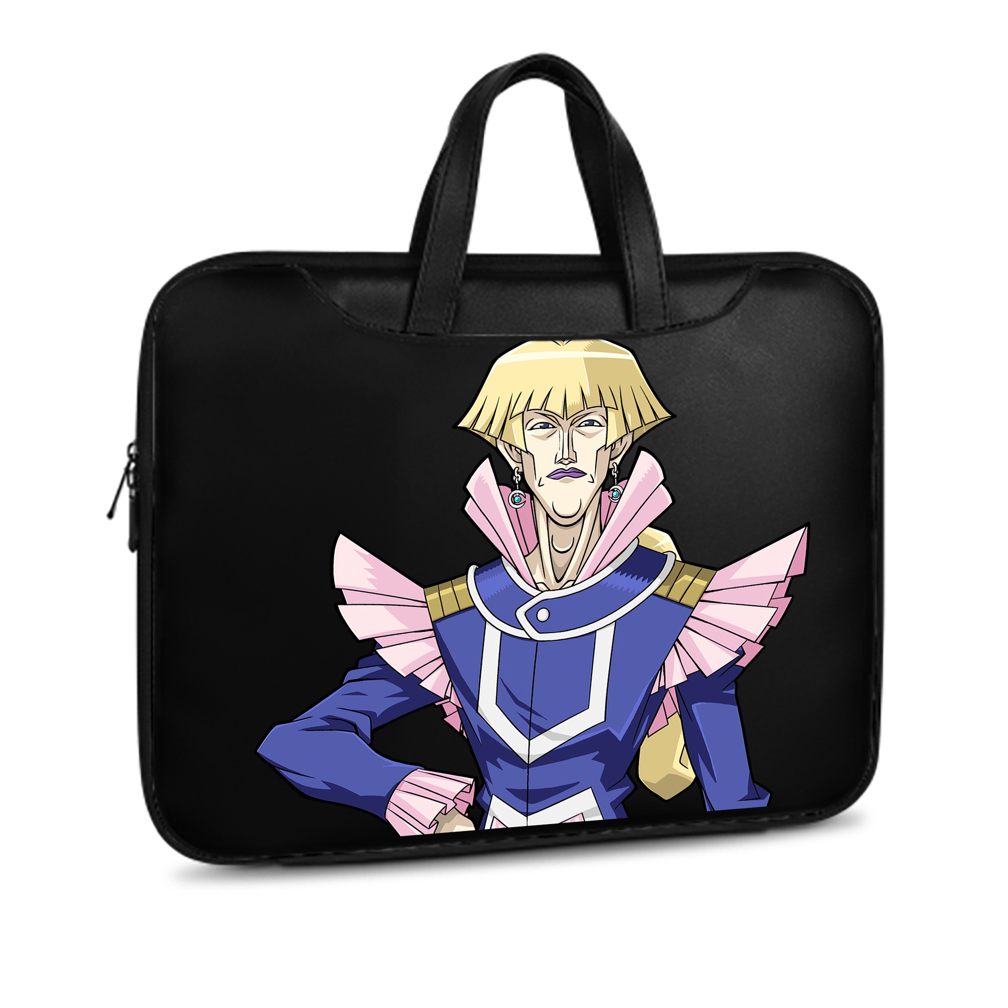 （画像用） 遊☆戯☆王 Yu-Gi-Oh! レザーラップトップバッグ　ノートパソコンケース