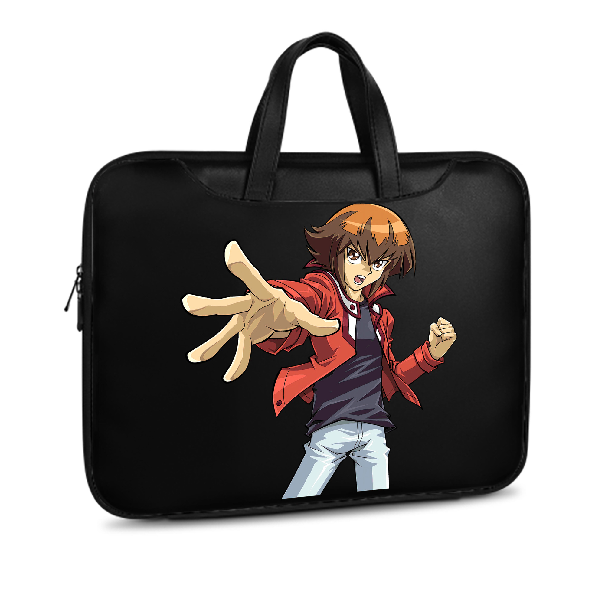（画像用） 遊☆戯☆王 Yu-Gi-Oh! レザーラップトップバッグ　ノートパソコンケース