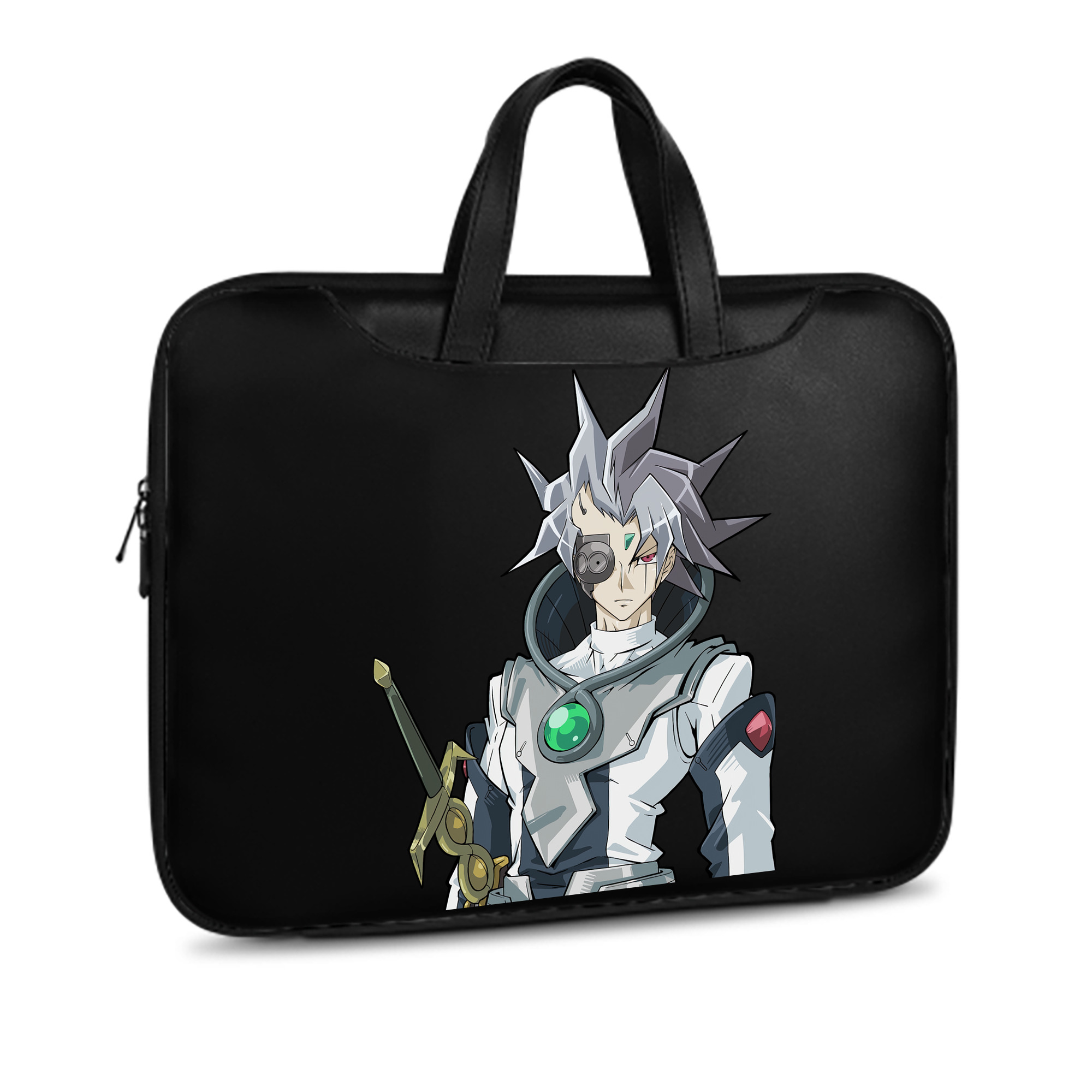 （画像用） 遊☆戯☆王 Yu-Gi-Oh! レザーラップトップバッグ　ノートパソコンケース