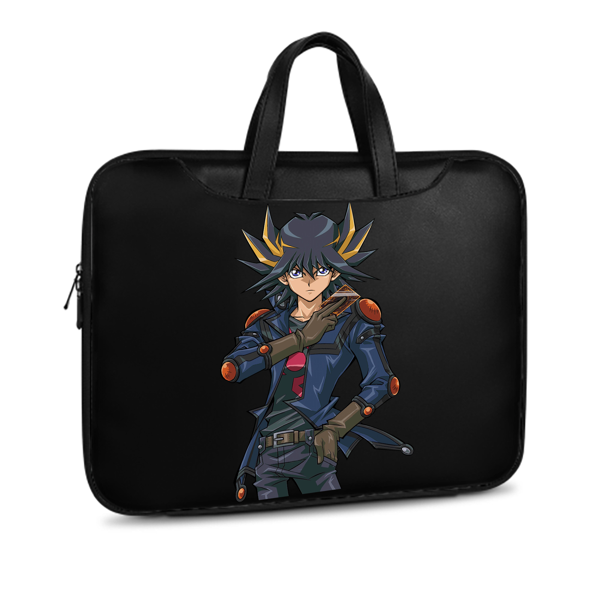 （画像用） 遊☆戯☆王 Yu-Gi-Oh! レザーラップトップバッグ　ノートパソコンケース