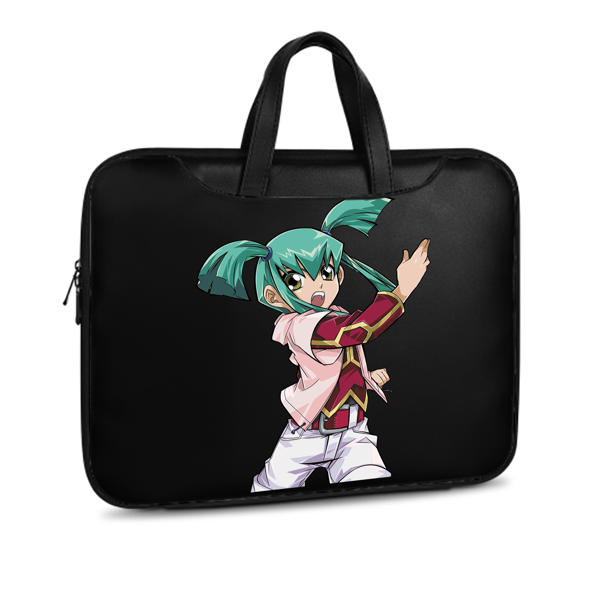 （画像用） 遊☆戯☆王 Yu-Gi-Oh! レザーラップトップバッグ　ノートパソコンケース