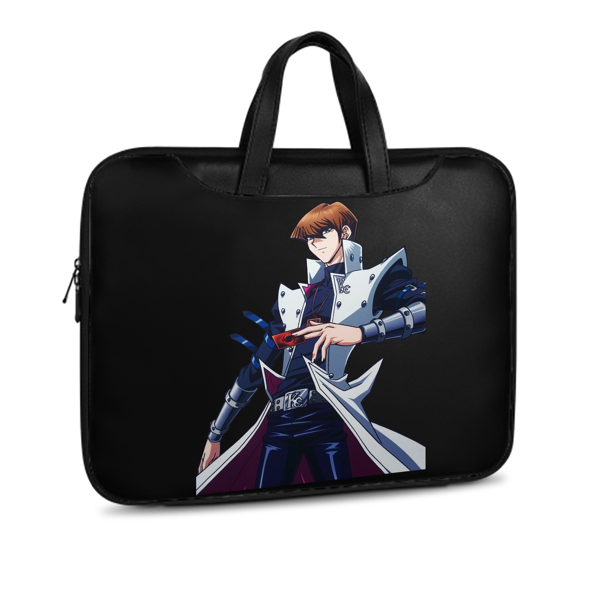 （画像用） 遊☆戯☆王 Yu-Gi-Oh! レザーラップトップバッグ　ノートパソコンケース
