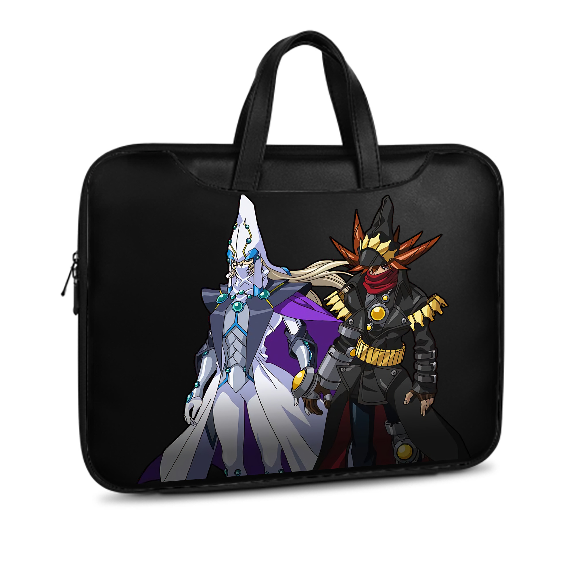 （画像用） 遊☆戯☆王 Yu-Gi-Oh! レザーラップトップバッグ　ノートパソコンケース