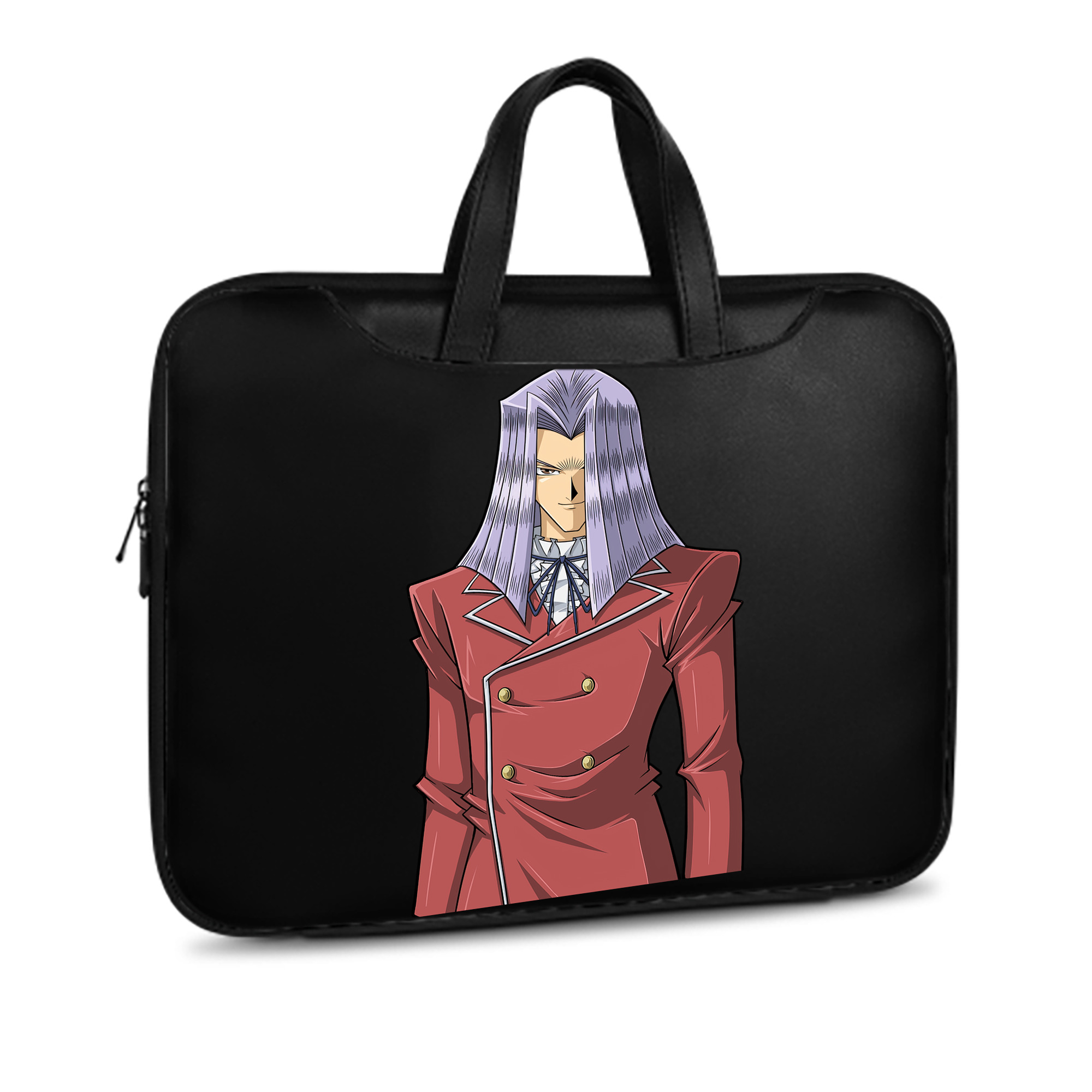 （画像用） 遊☆戯☆王 Yu-Gi-Oh! レザーラップトップバッグ　ノートパソコンケース