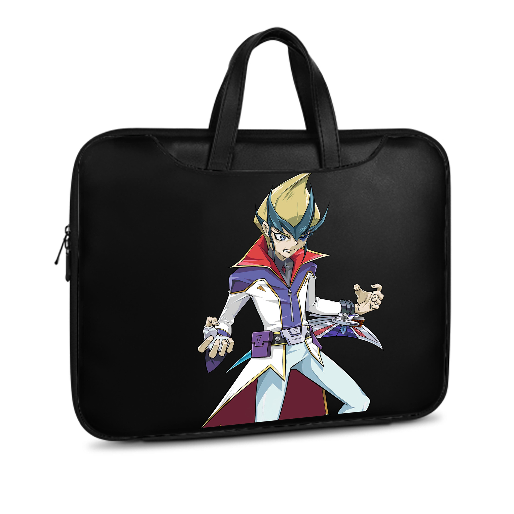 （画像用） 遊☆戯☆王 Yu-Gi-Oh! レザーラップトップバッグ　ノートパソコンケース