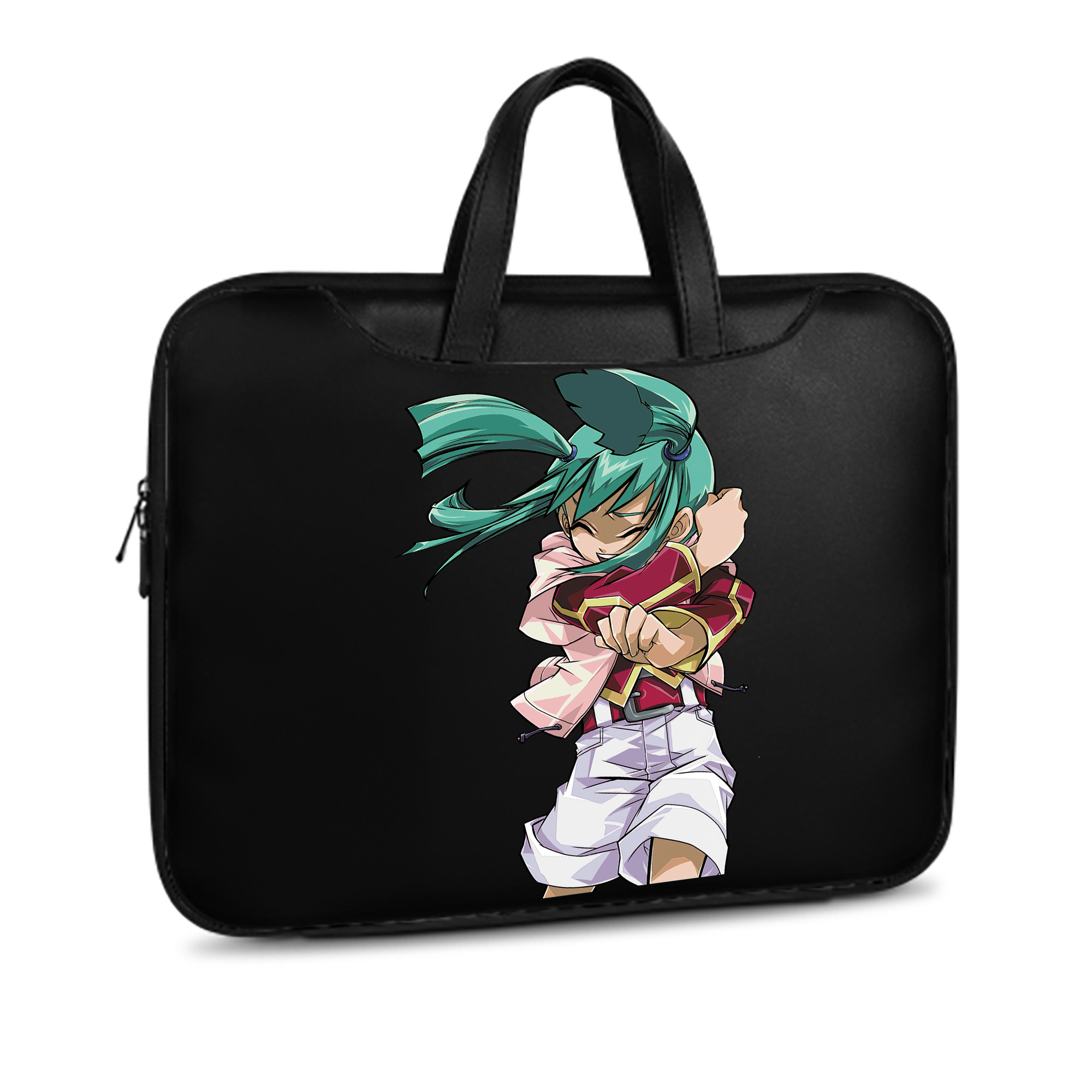 （画像用） 遊☆戯☆王 Yu-Gi-Oh! レザーラップトップバッグ　ノートパソコンケース