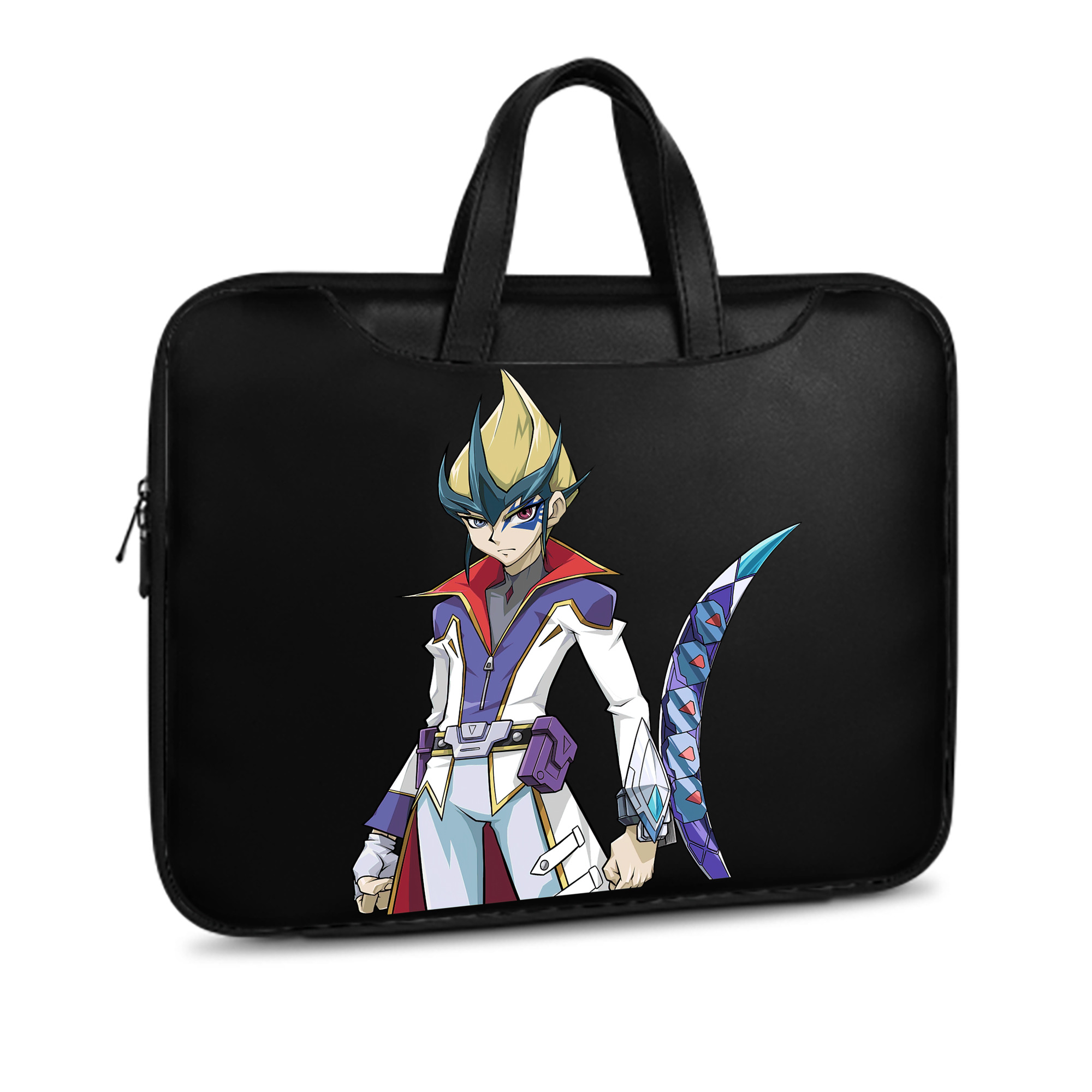 （画像用） 遊☆戯☆王 Yu-Gi-Oh! レザーラップトップバッグ　ノートパソコンケース