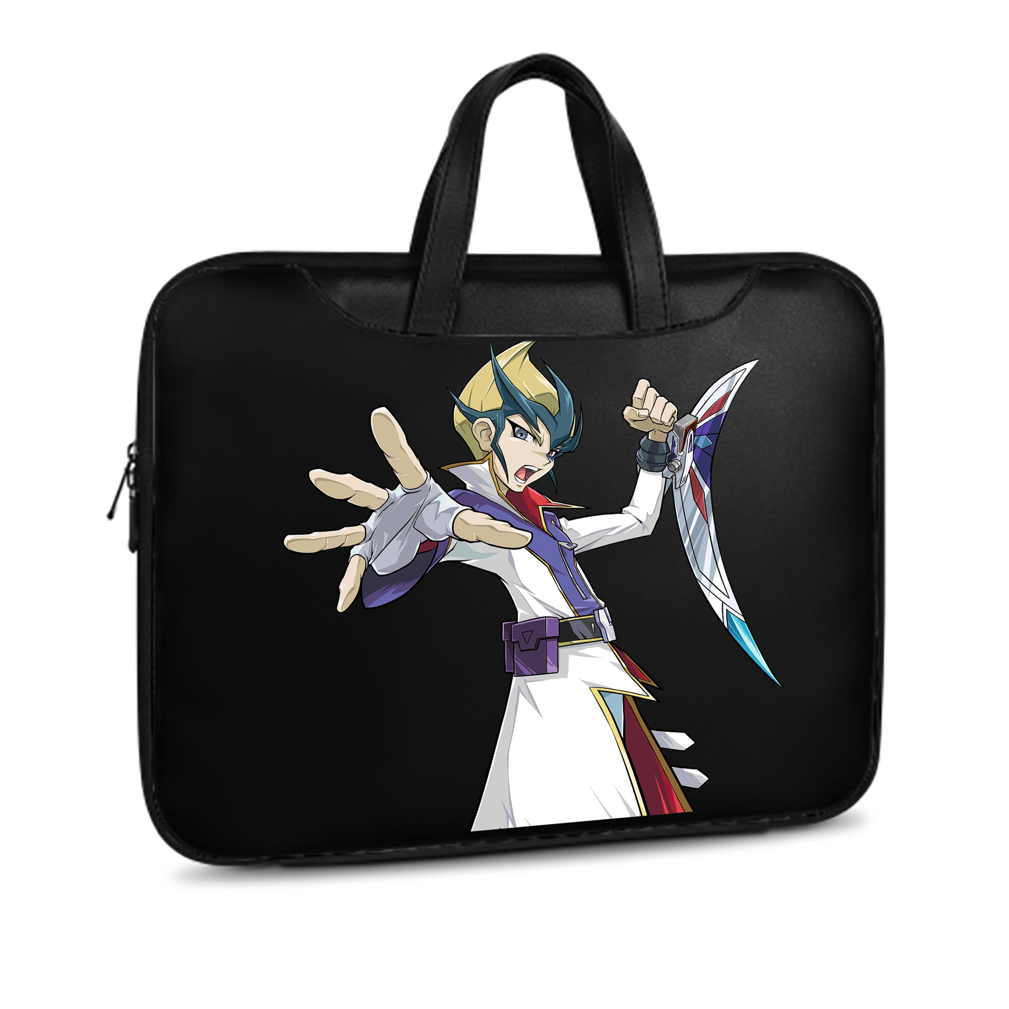 （画像用） 遊☆戯☆王 Yu-Gi-Oh! レザーラップトップバッグ　ノートパソコンケース