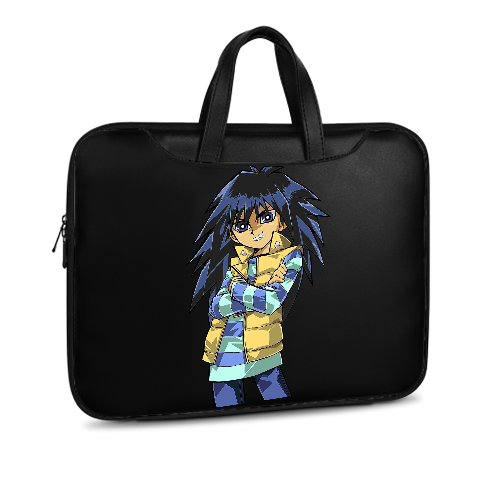 （画像用） 遊☆戯☆王 Yu-Gi-Oh! レザーラップトップバッグ　ノートパソコンケース