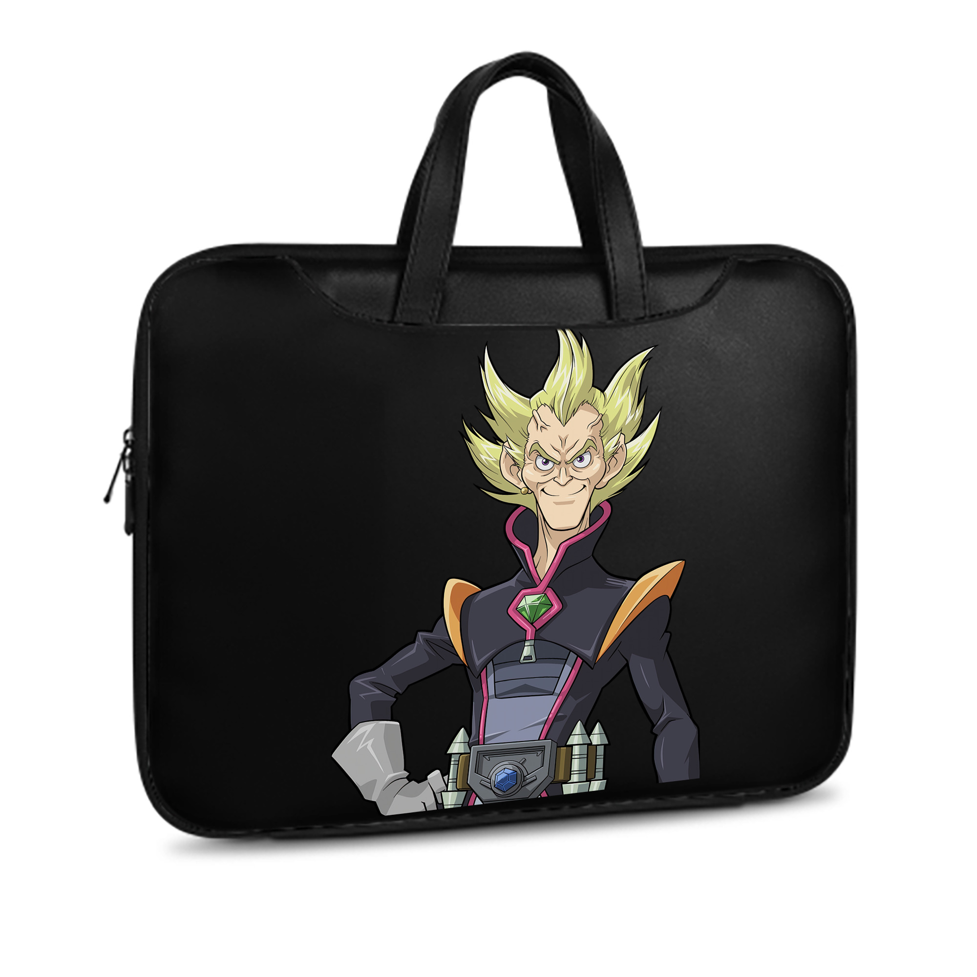 （画像用） 遊☆戯☆王 Yu-Gi-Oh! レザーラップトップバッグ　ノートパソコンケース