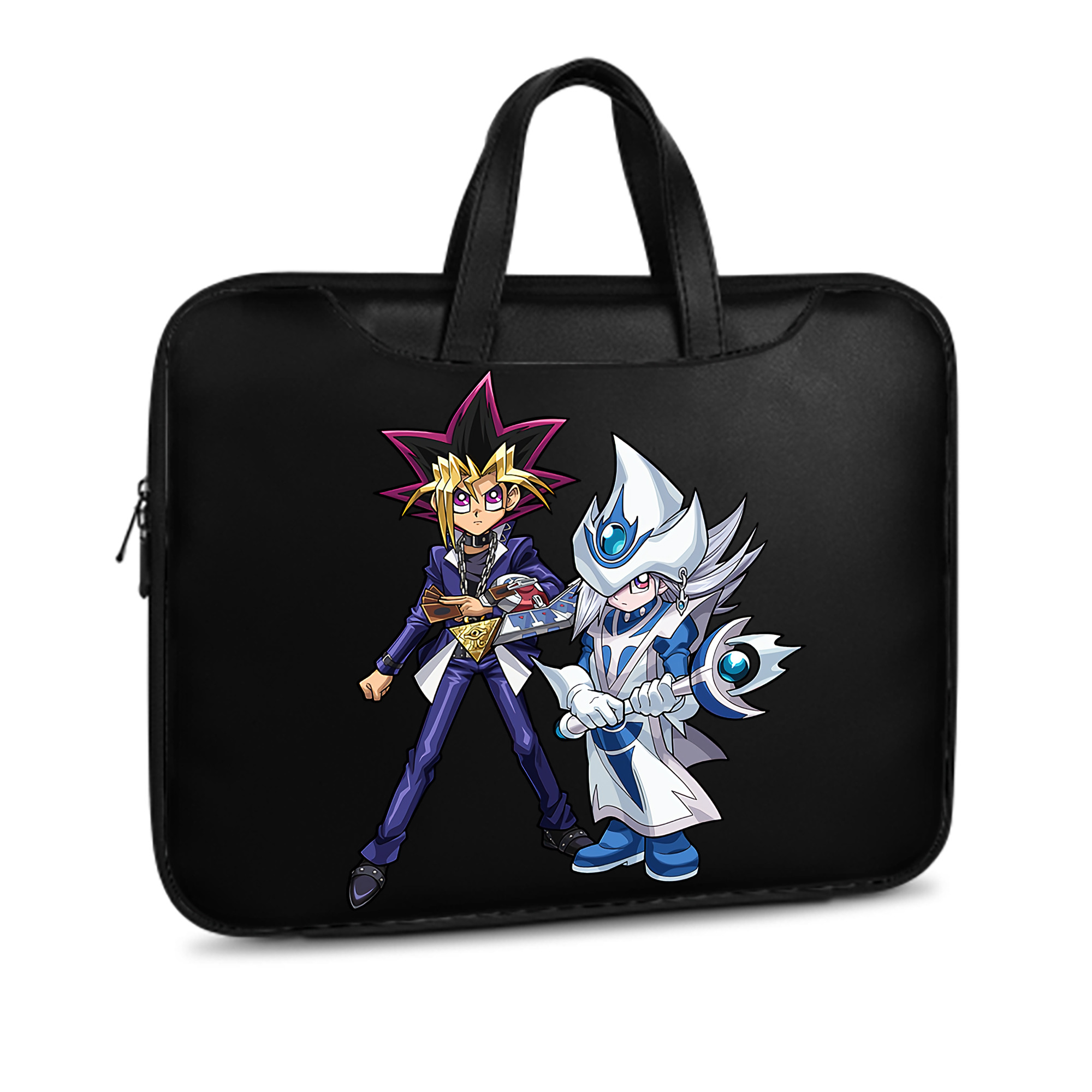 （画像用） 遊☆戯☆王 Yu-Gi-Oh! レザーラップトップバッグ　ノートパソコンケース