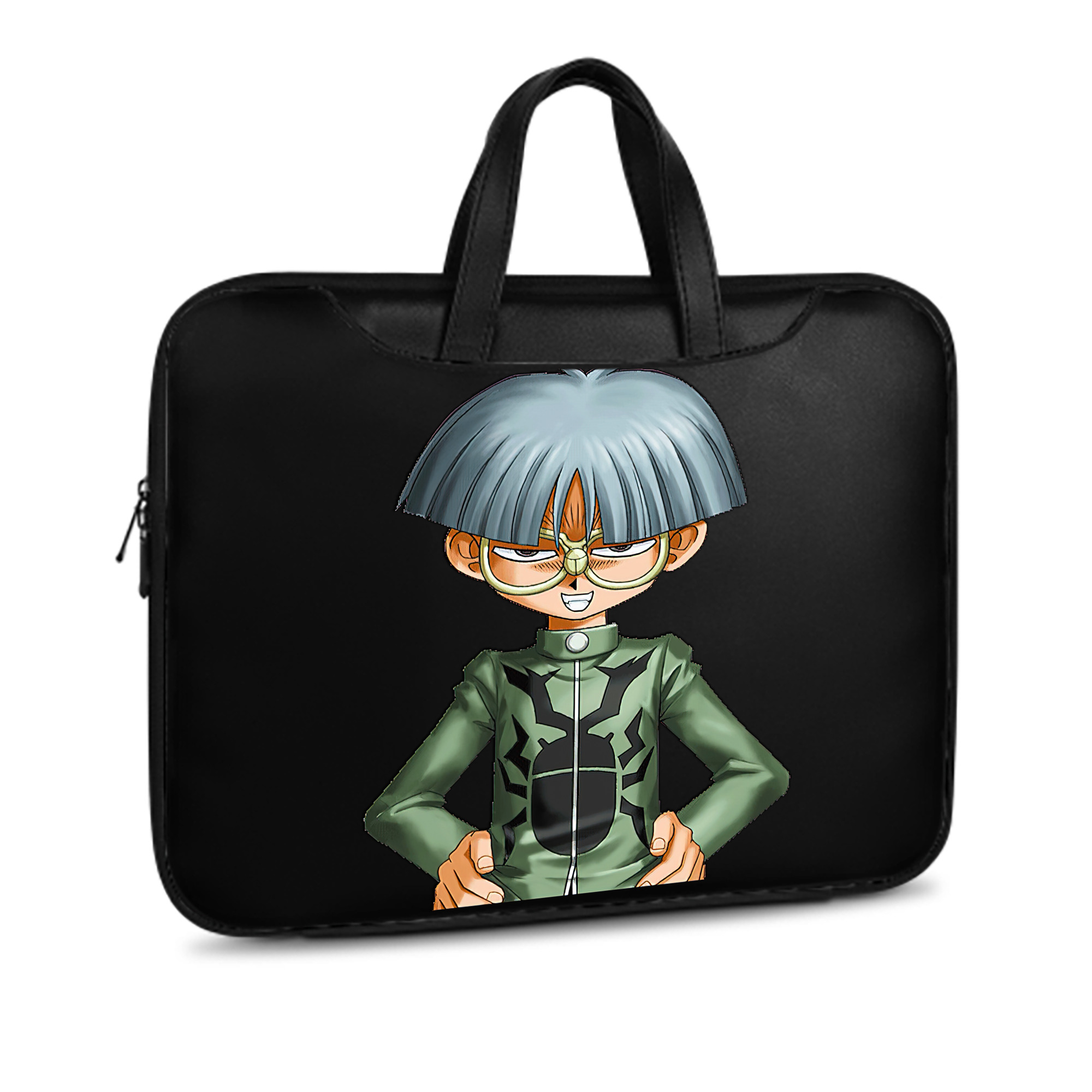 （画像用） 遊☆戯☆王 Yu-Gi-Oh! レザーラップトップバッグ　ノートパソコンケース