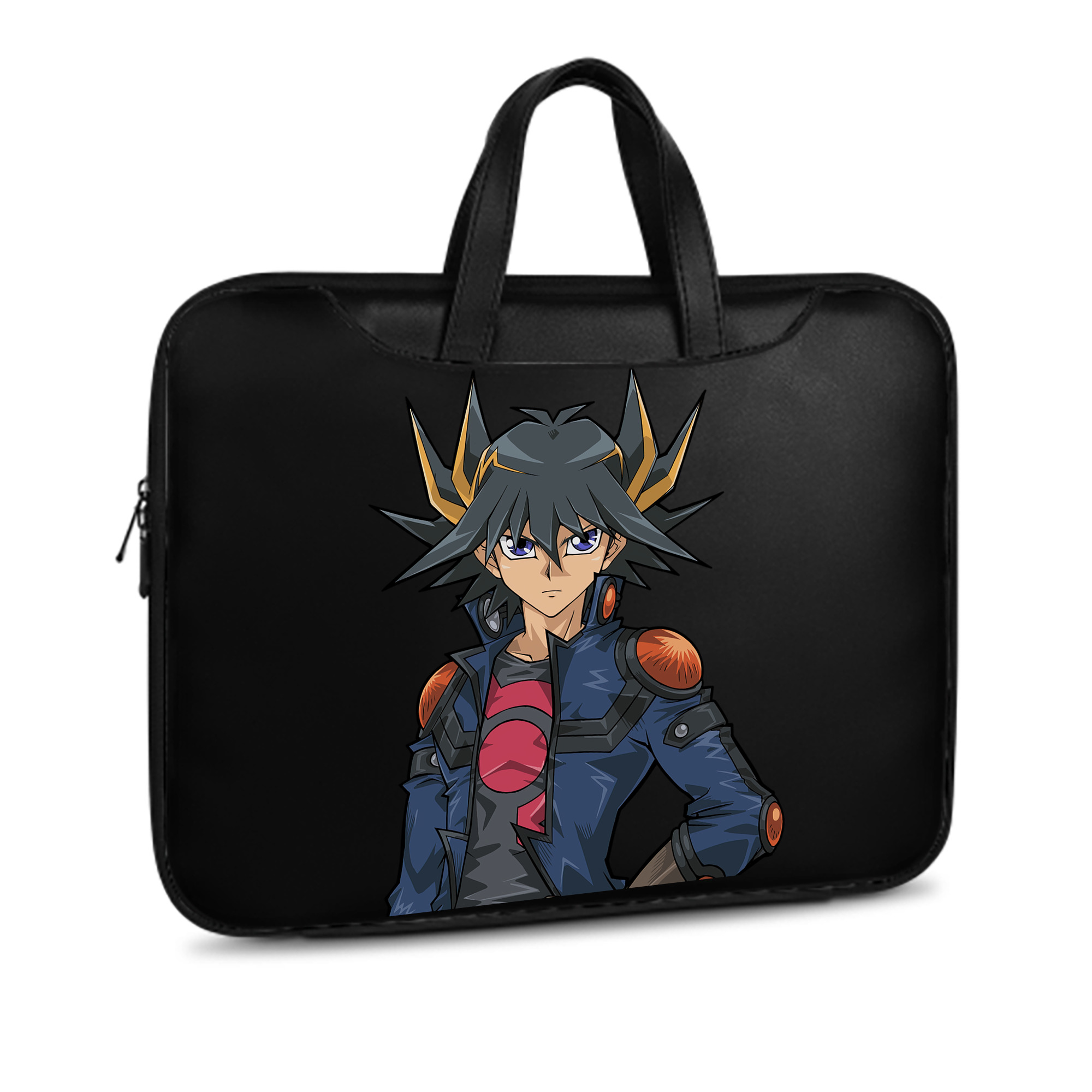 （画像用） 遊☆戯☆王 Yu-Gi-Oh! レザーラップトップバッグ　ノートパソコンケース