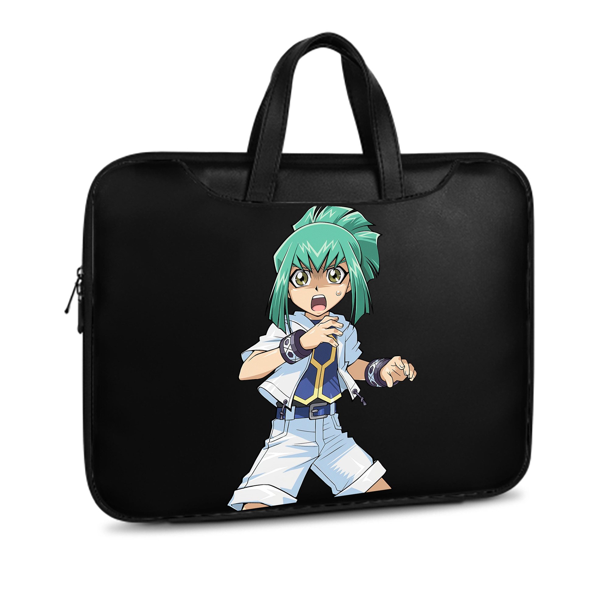 （画像用） 遊☆戯☆王 Yu-Gi-Oh! レザーラップトップバッグ　ノートパソコンケース