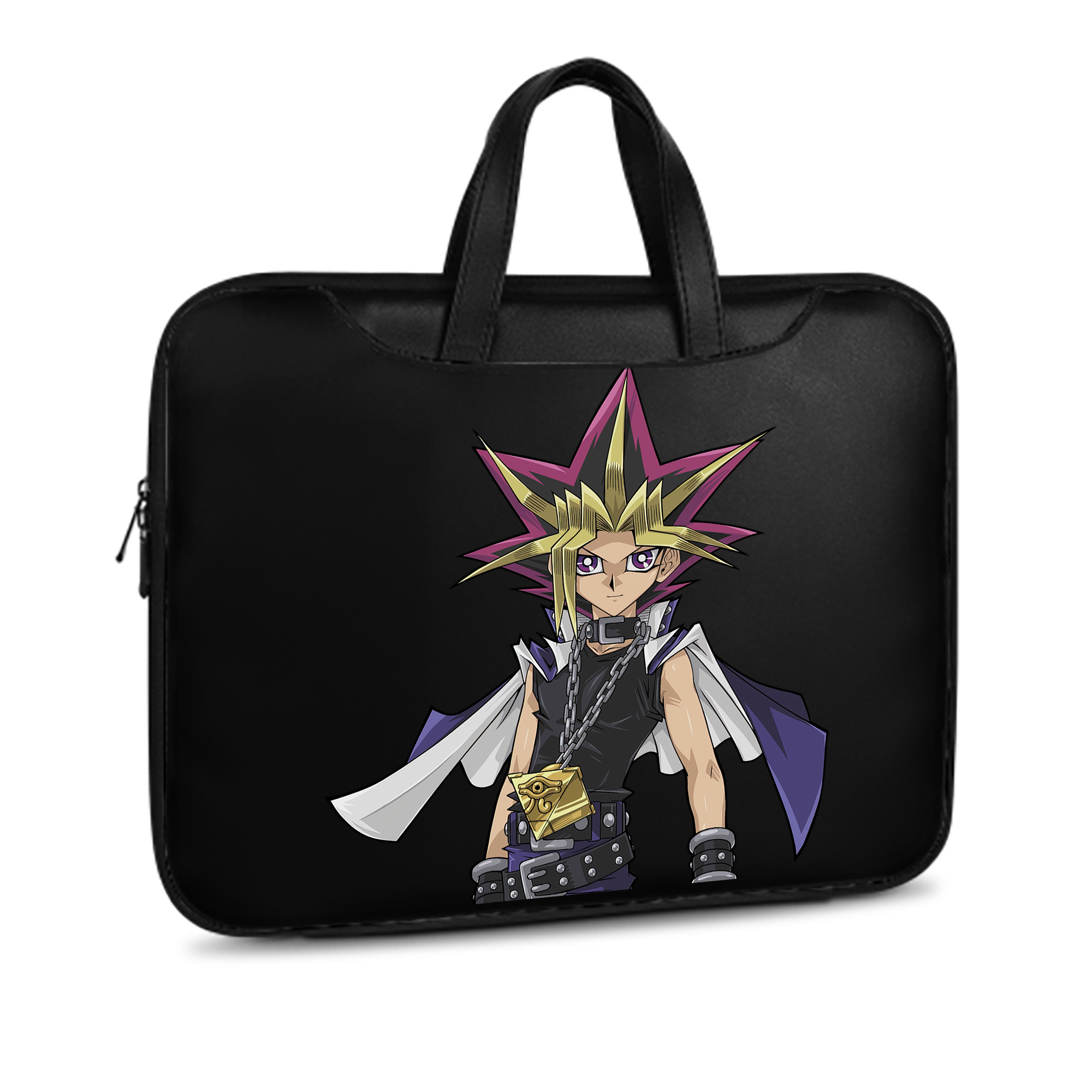 （画像用） 遊☆戯☆王 Yu-Gi-Oh! レザーラップトップバッグ　ノートパソコンケース