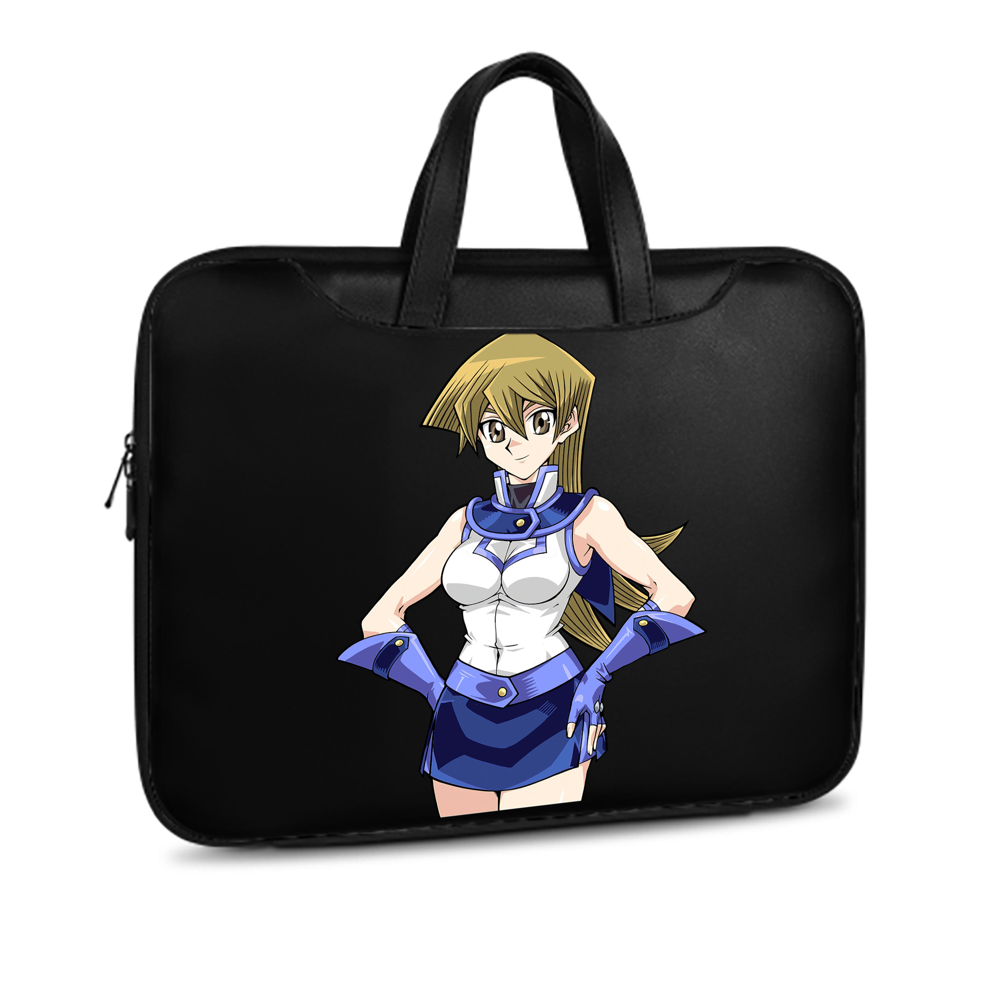 （画像用） 遊☆戯☆王 Yu-Gi-Oh! レザーラップトップバッグ　ノートパソコンケース