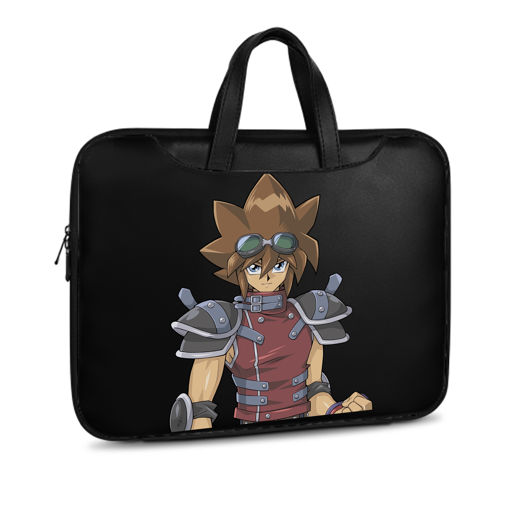 （画像用） 遊☆戯☆王 Yu-Gi-Oh! レザーラップトップバッグ　ノートパソコンケース