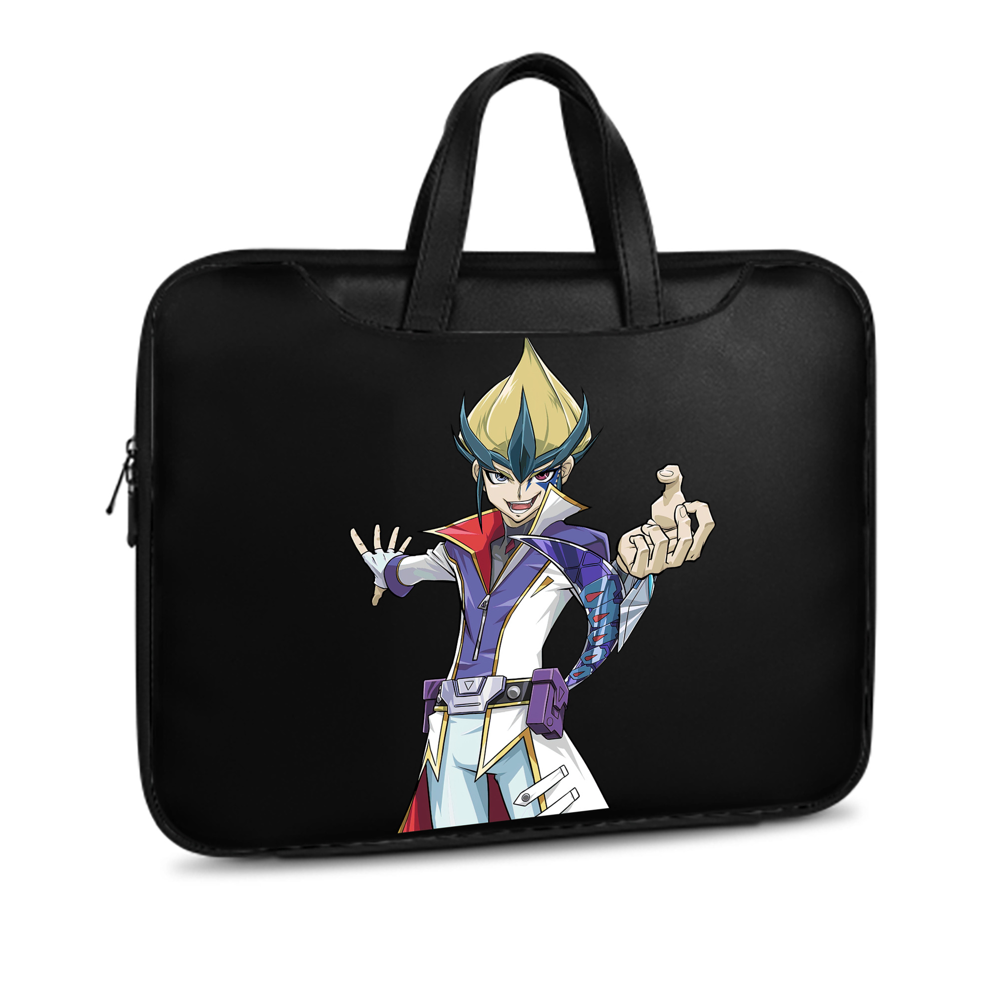 （画像用） 遊☆戯☆王 Yu-Gi-Oh! レザーラップトップバッグ　ノートパソコンケース